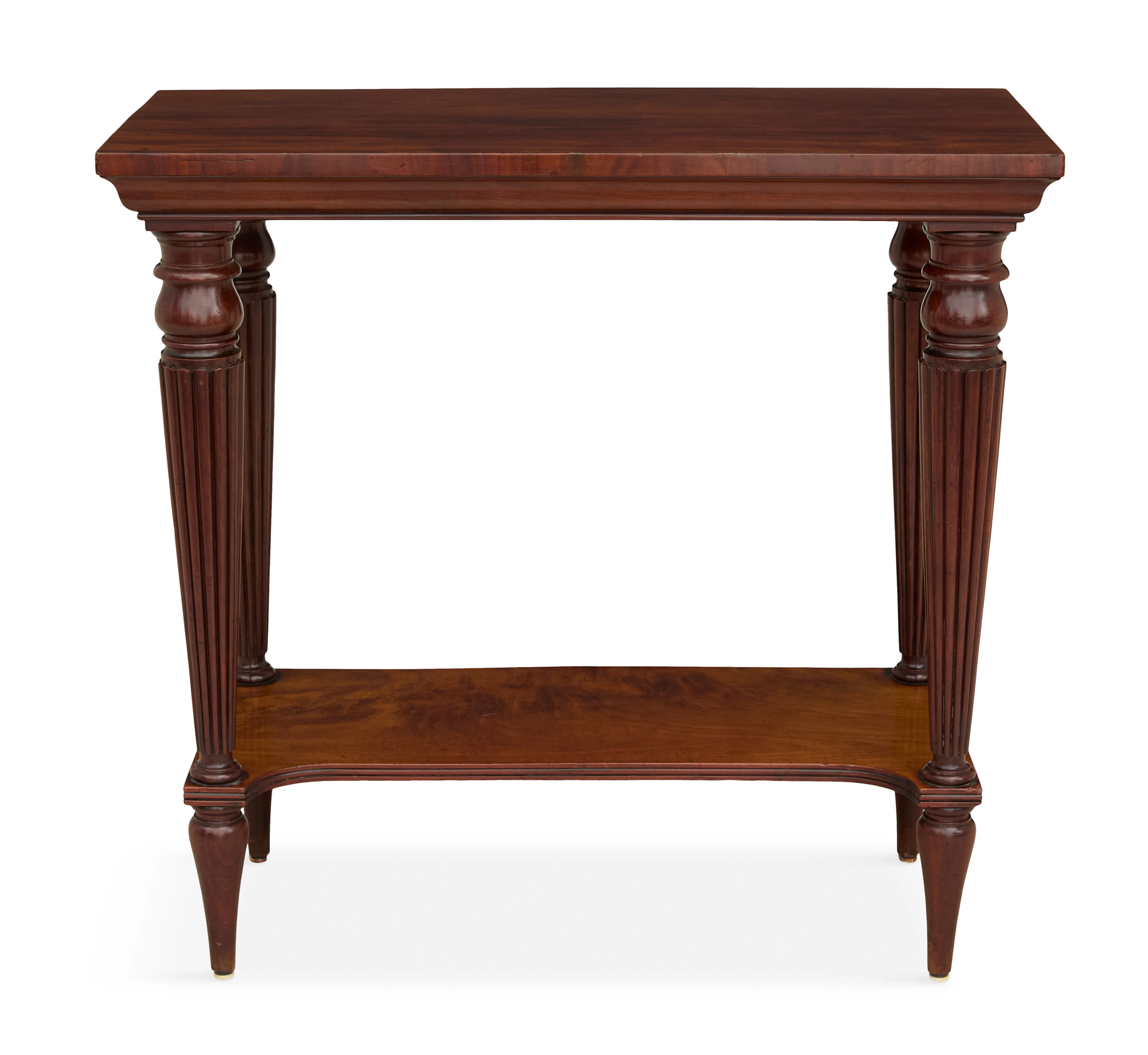Regency Mahogany Console Table