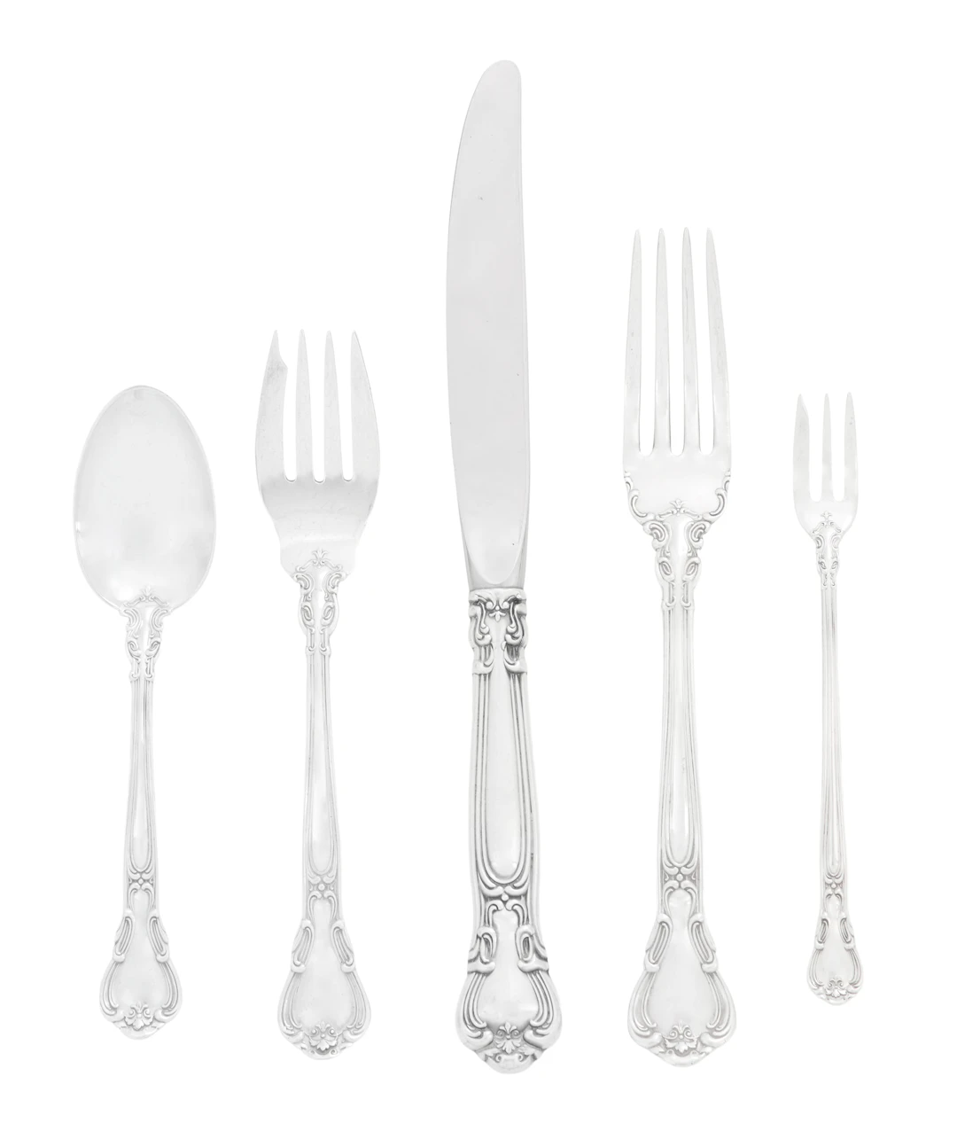Gorham "Chantilly" Sterling Silver Flatware Set