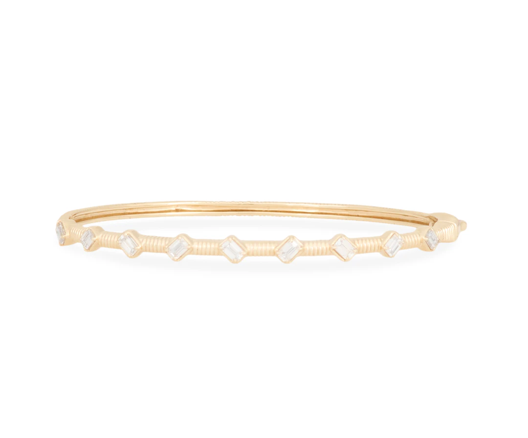 Diamond Bangle Bracelet