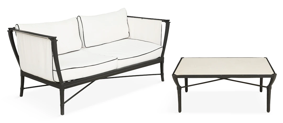 Century Furniture "Andalusia" Sofa and Cocktail Table