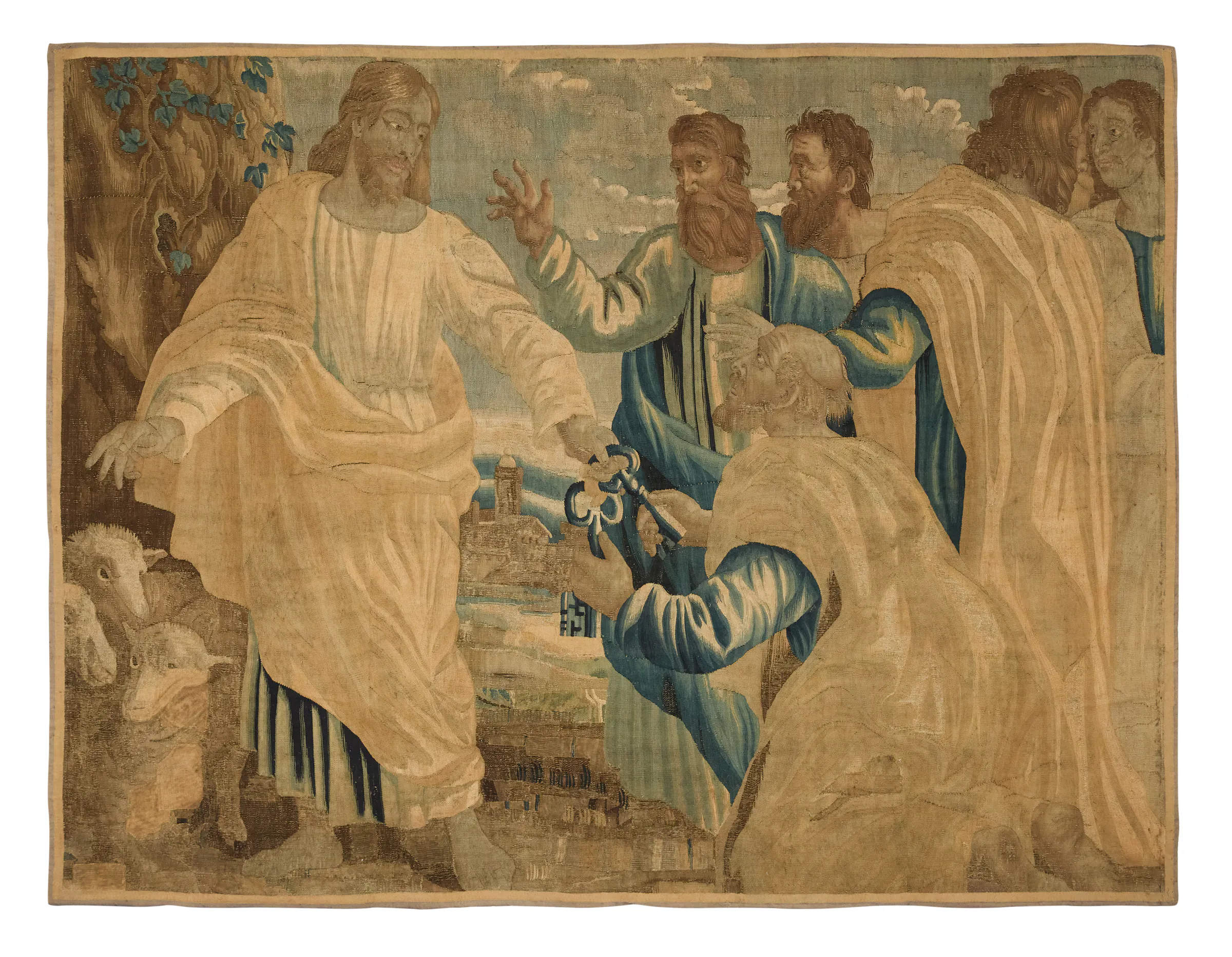 Italian Tapestry of the "Charge to Peter"