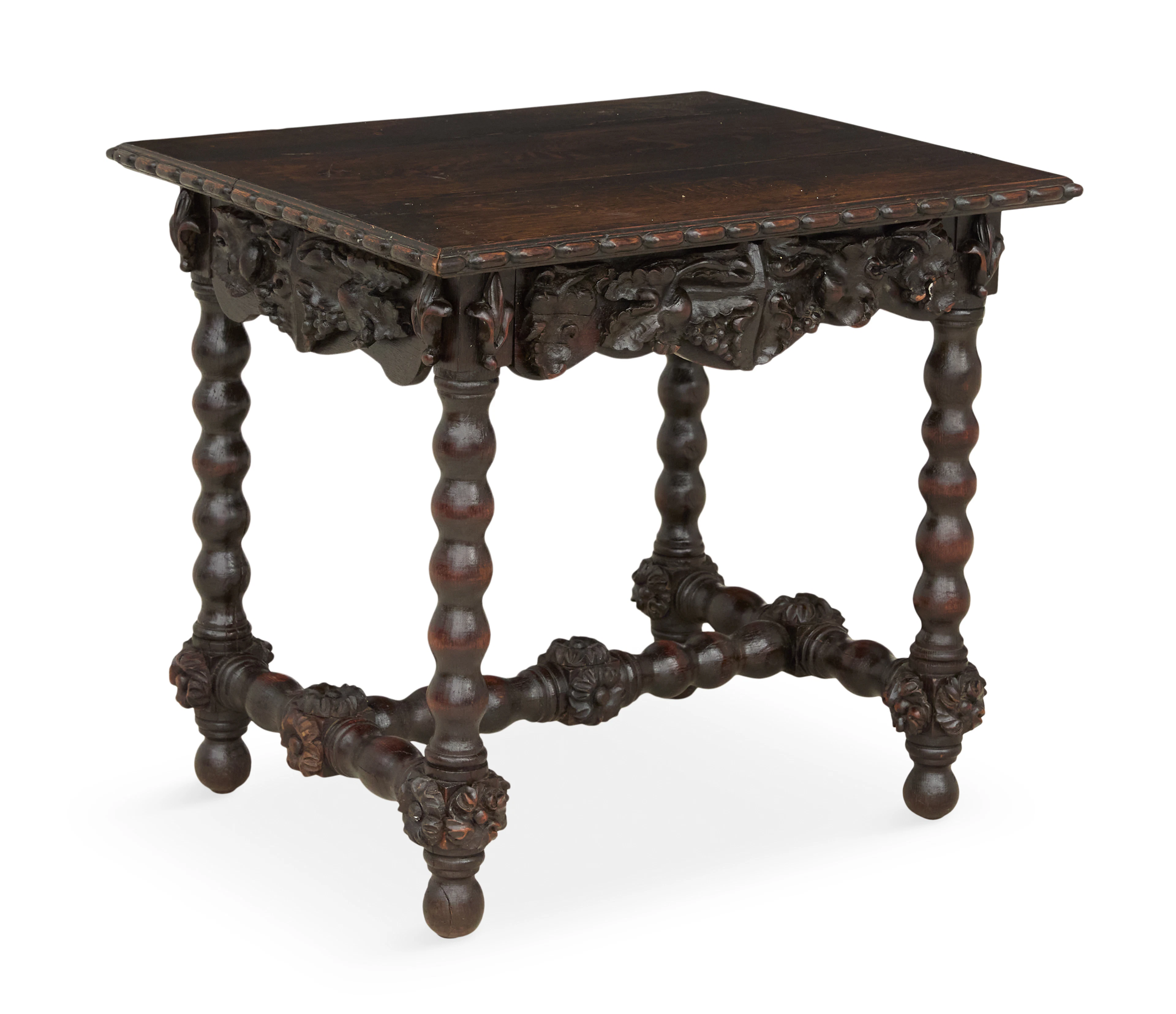 English Oak Writing Desk