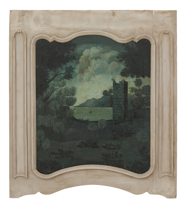 French Louis XV Boiserie and Painted Panel