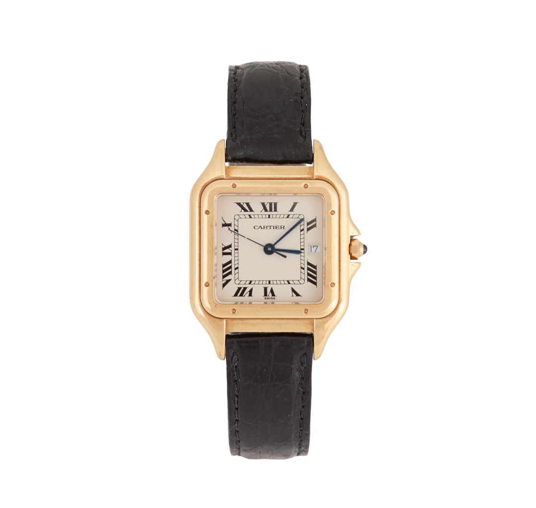 Cartier Gold Panthere Wristwatch