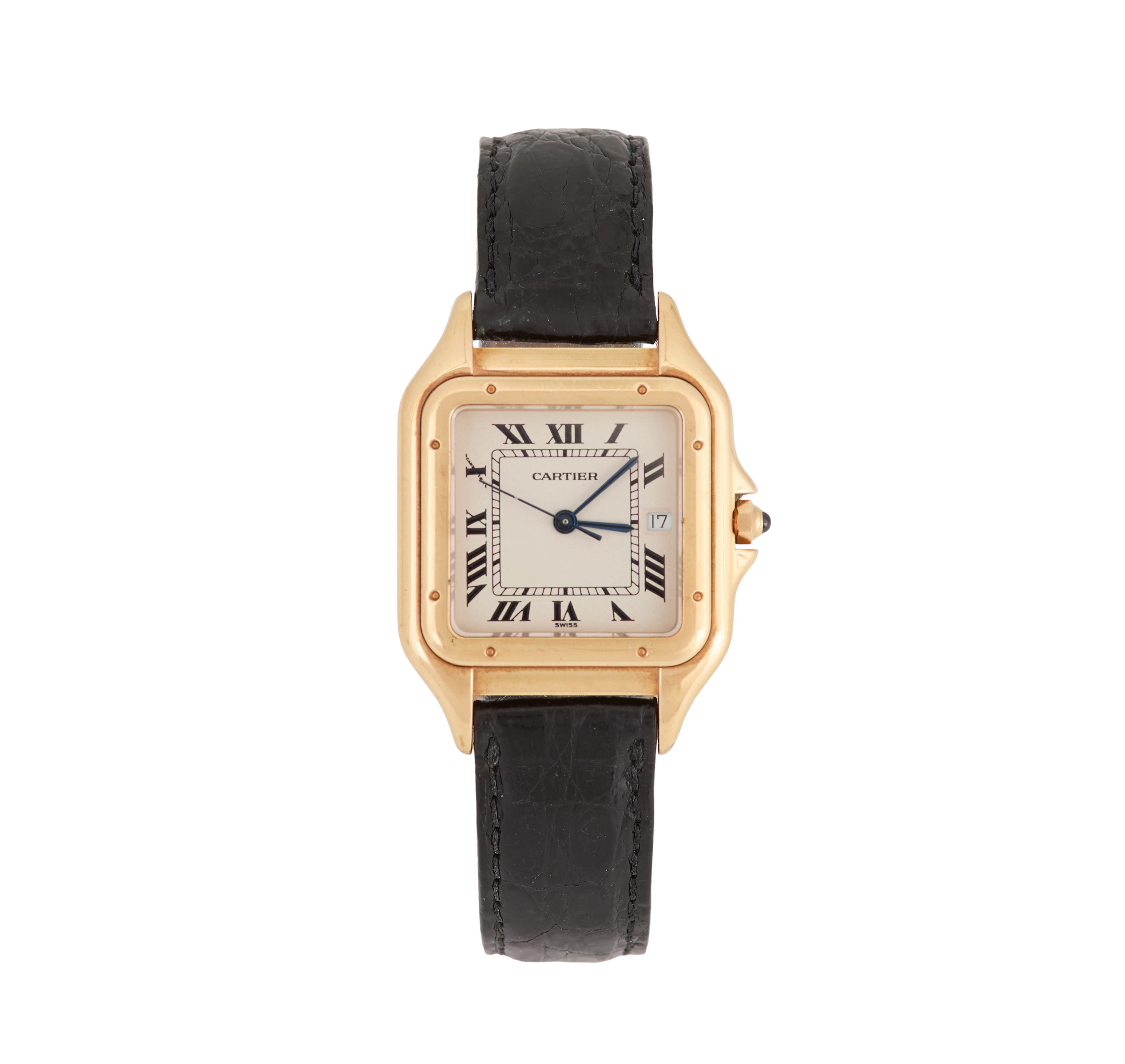 Cartier Gold Panthere Wristwatch