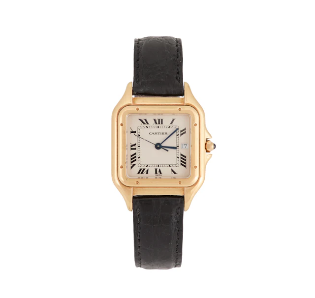 Cartier Gold Panthere Wristwatch