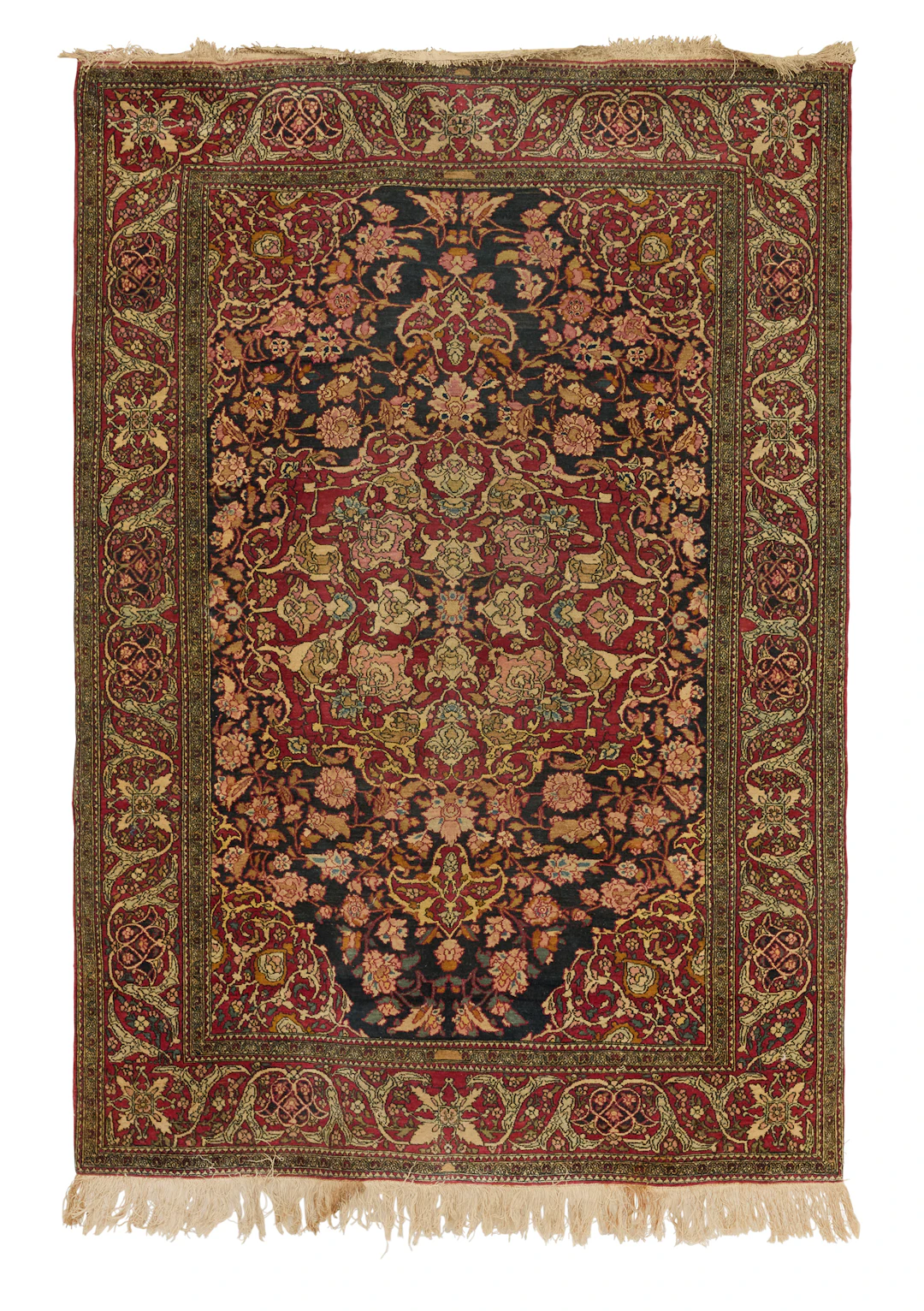 Semi-Antique Farahan Sarouk Carpet