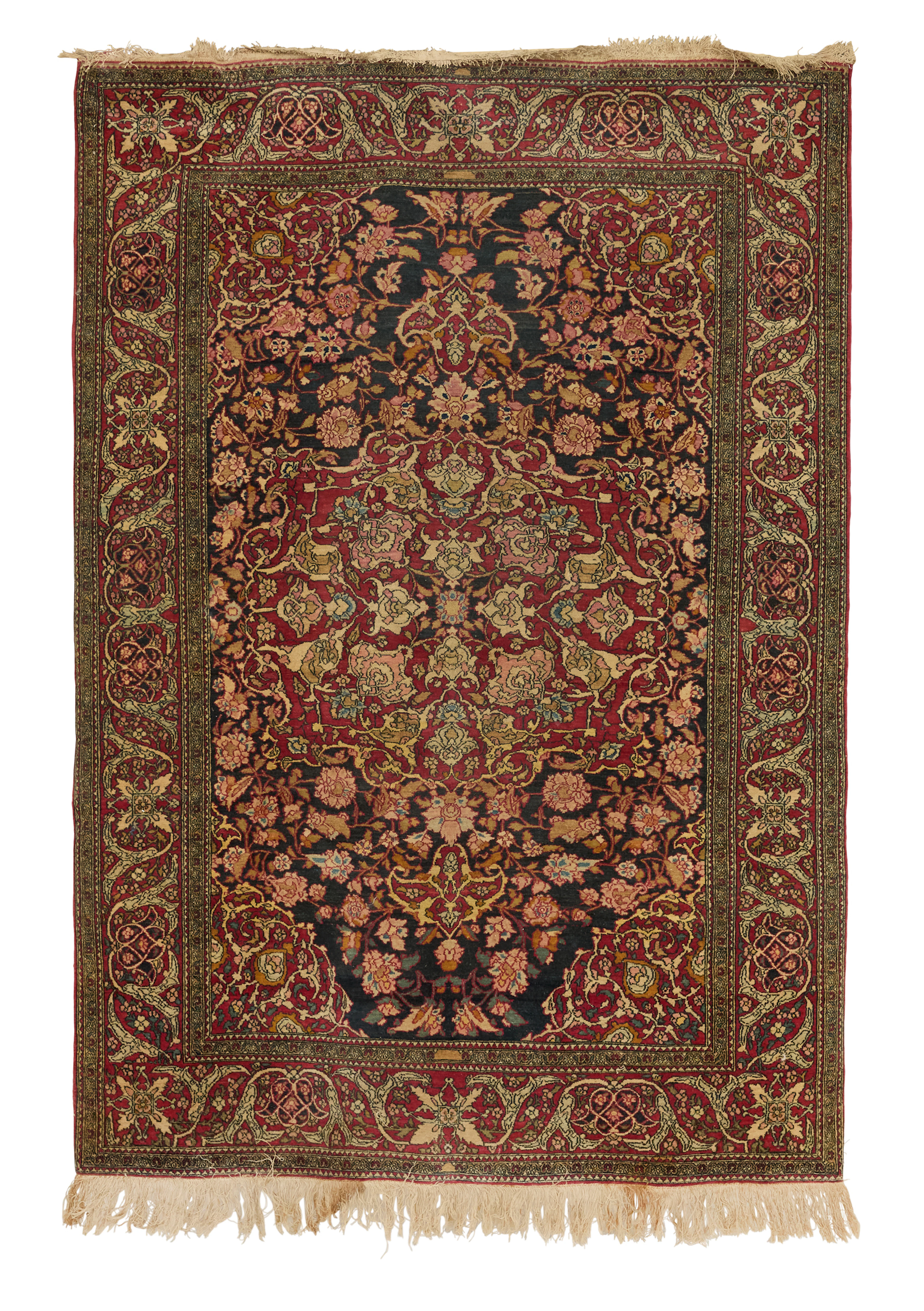 Semi-Antique Farahan Sarouk Carpet