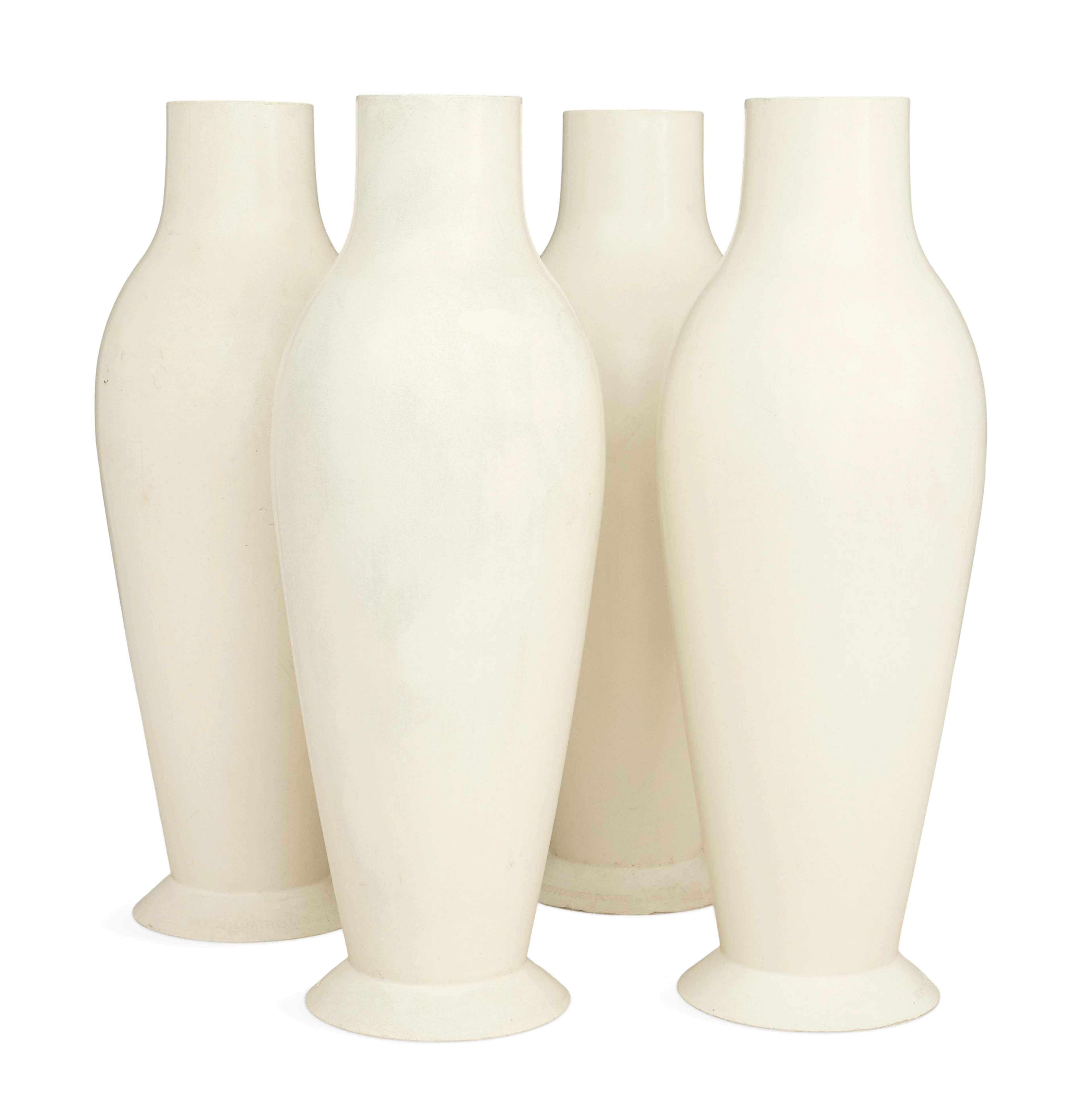 Set of Four Kartell "Misses Flower Power" Vases