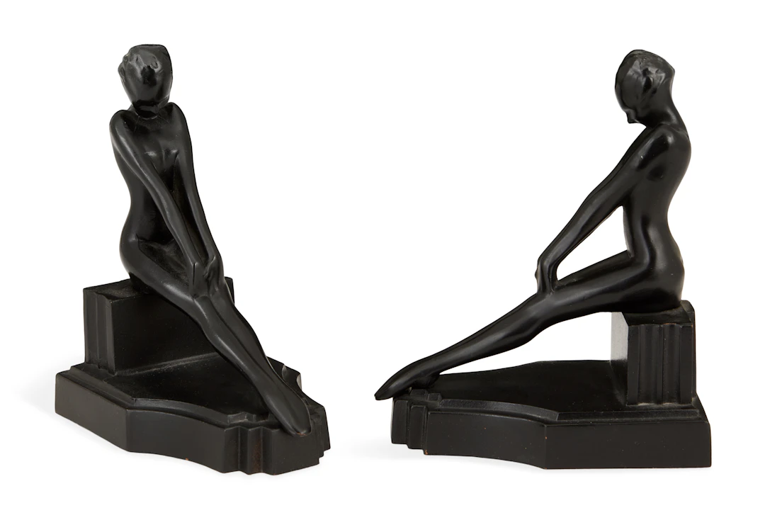 Pair of Frankart Art Deco Bookends