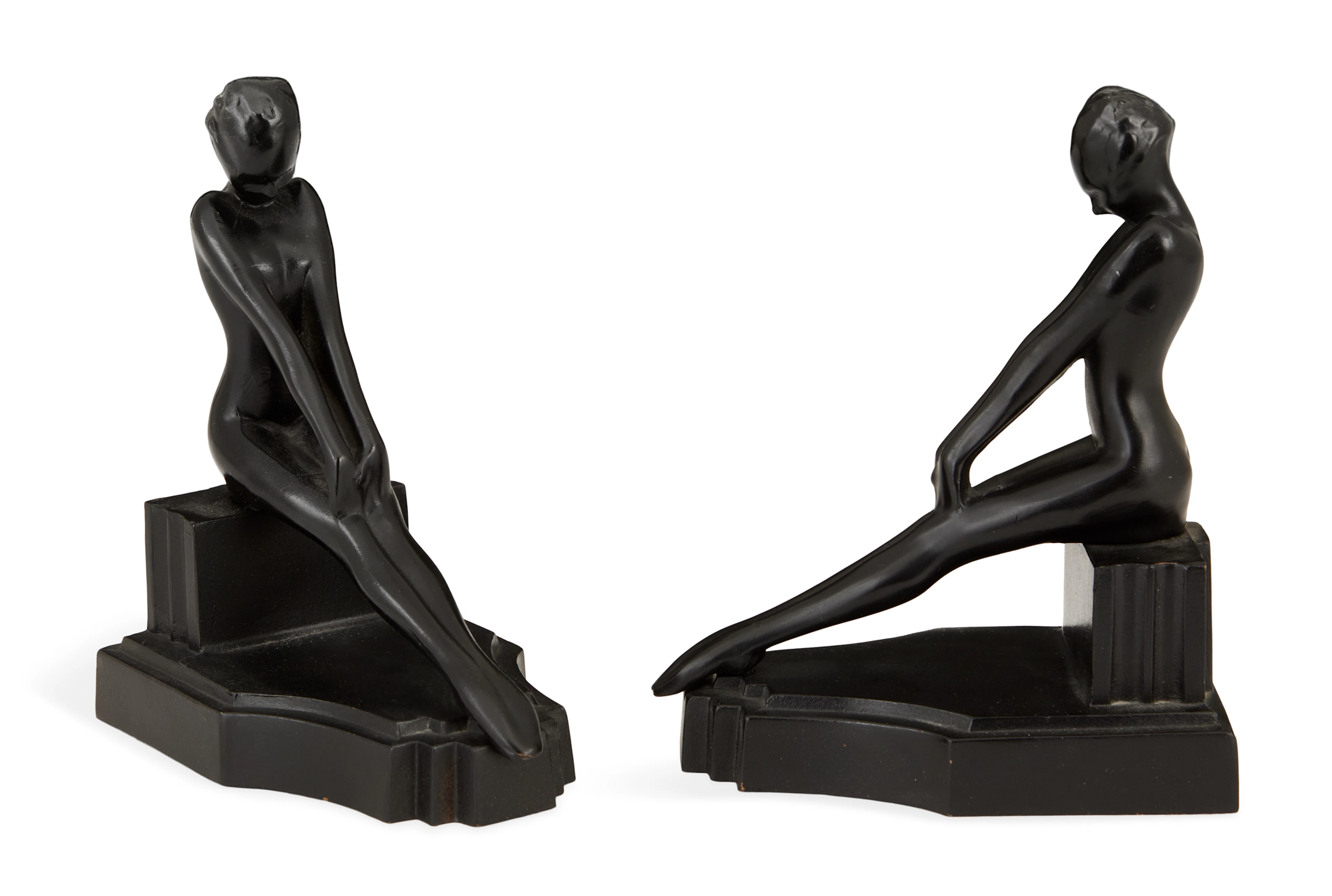 Pair of Frankart Art Deco Bookends