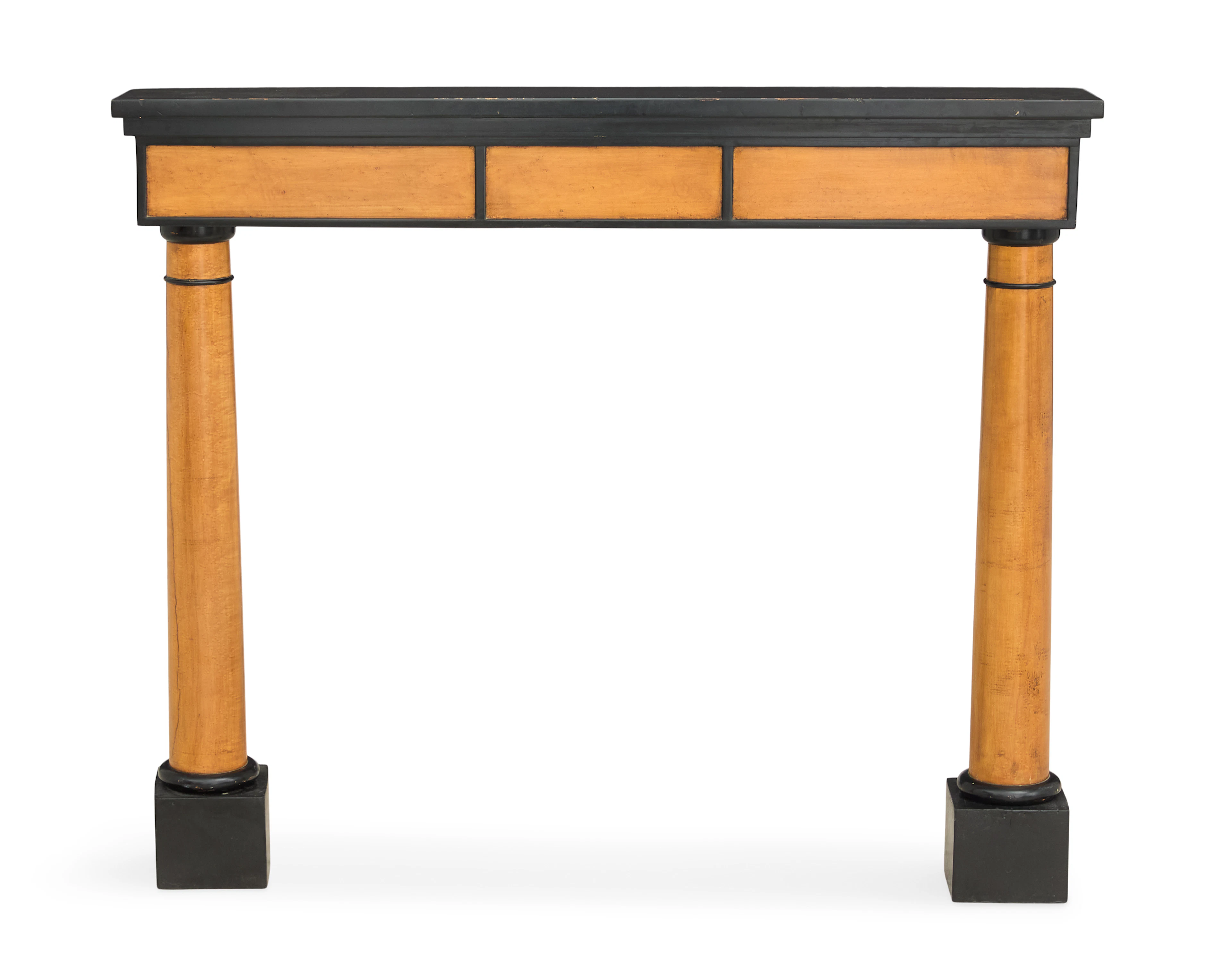 Biedermeier-Style Console/Fireplace Surround