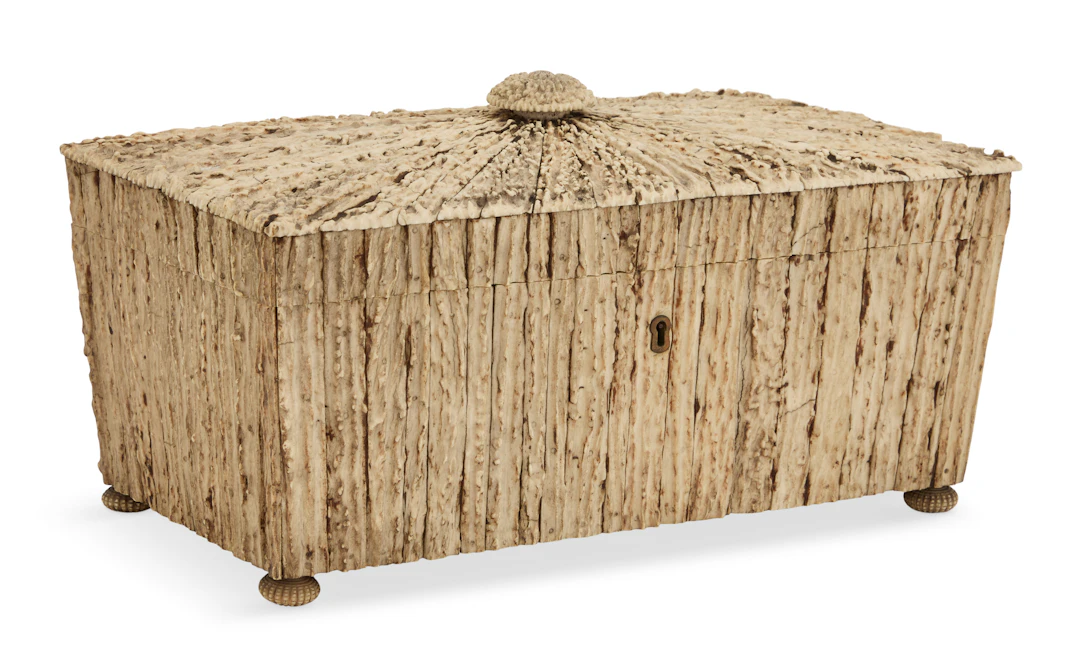 Indian Vizagapatam Horn-Veneered Work Box