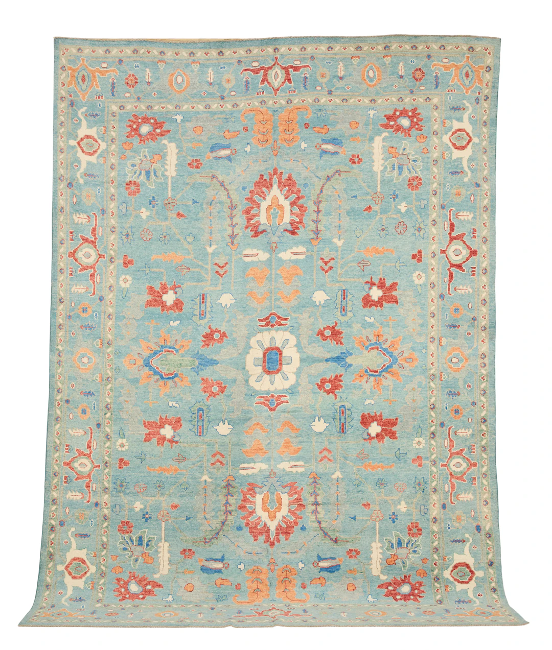 Turkish Angora Oushak Carpet