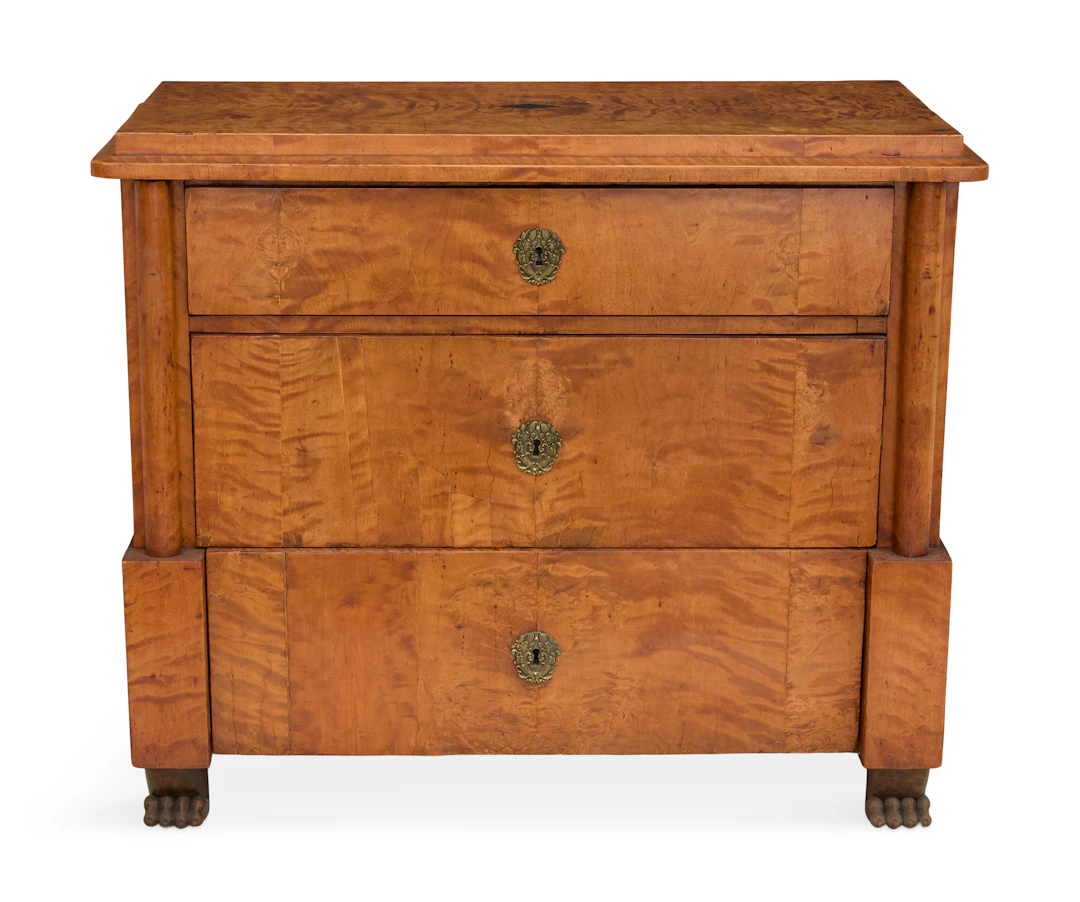 Biedermeier Maple Commode
