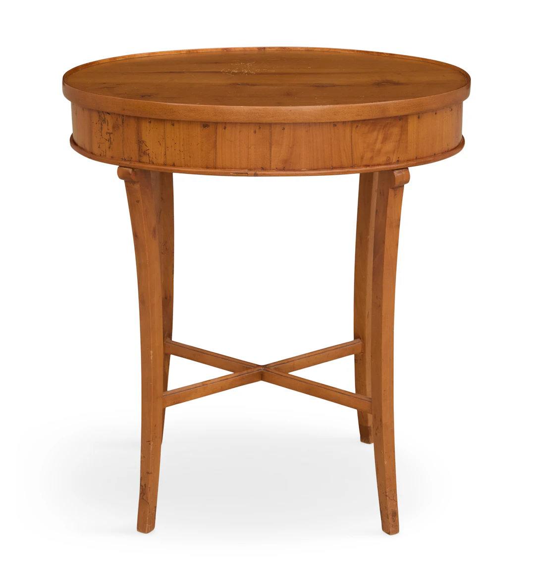 Biedermeier Fruitwood Occasional Table
