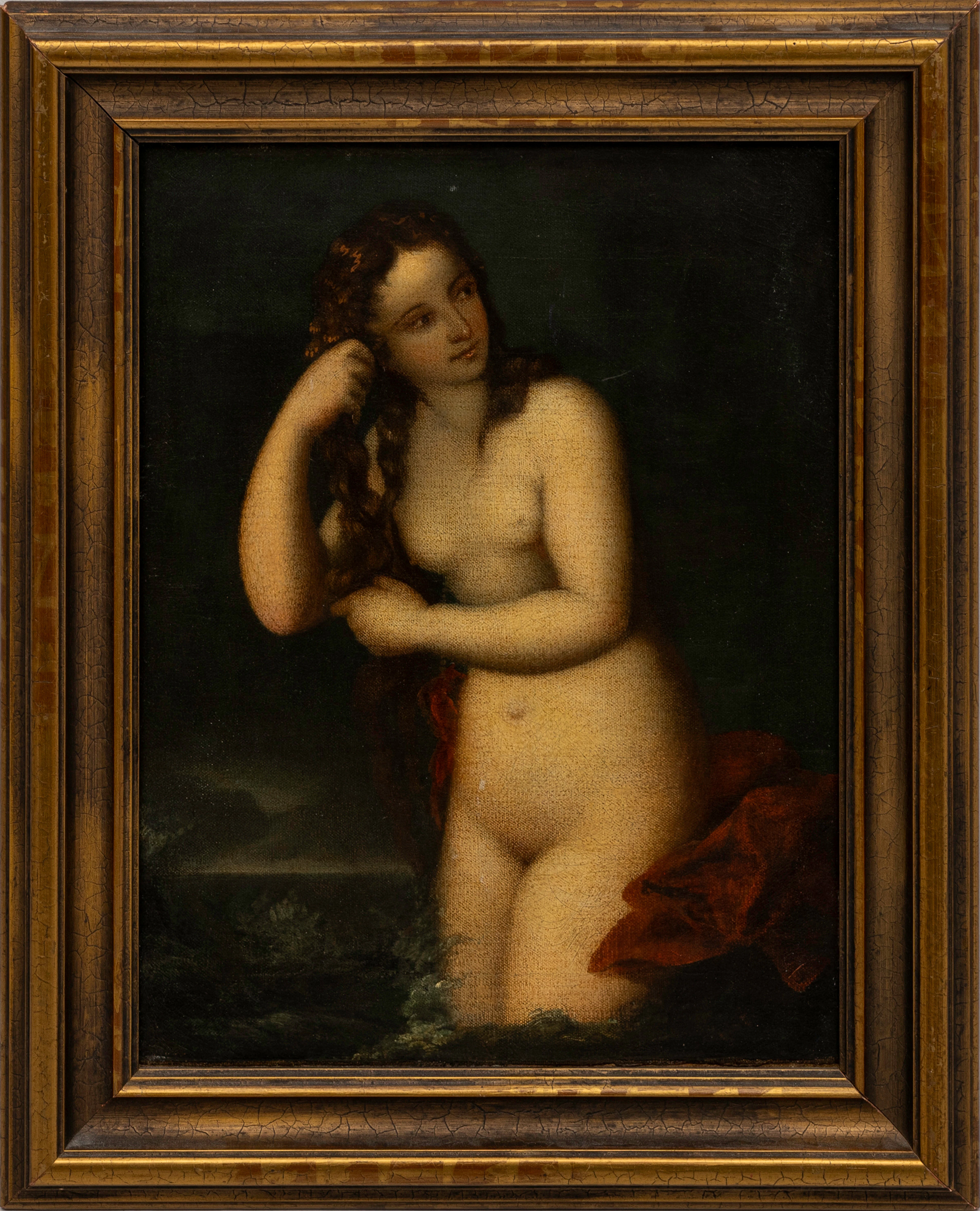 Antonio Allegri Correggio, kopia efter, 1700/1800-tal, olja på duk.