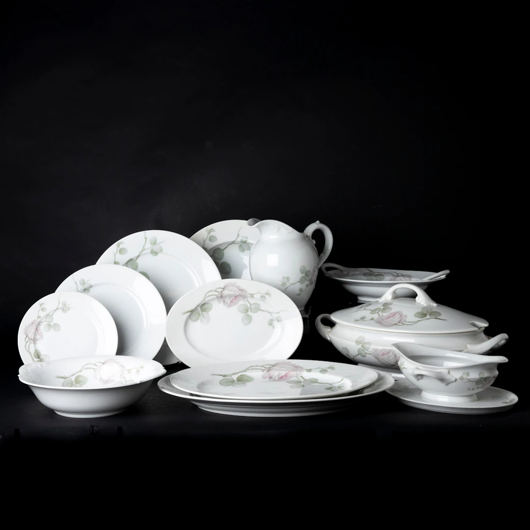MATSERVIS, 58 delar, porslin, "Botticelli", Rosenthal Bavaria, Tyskland