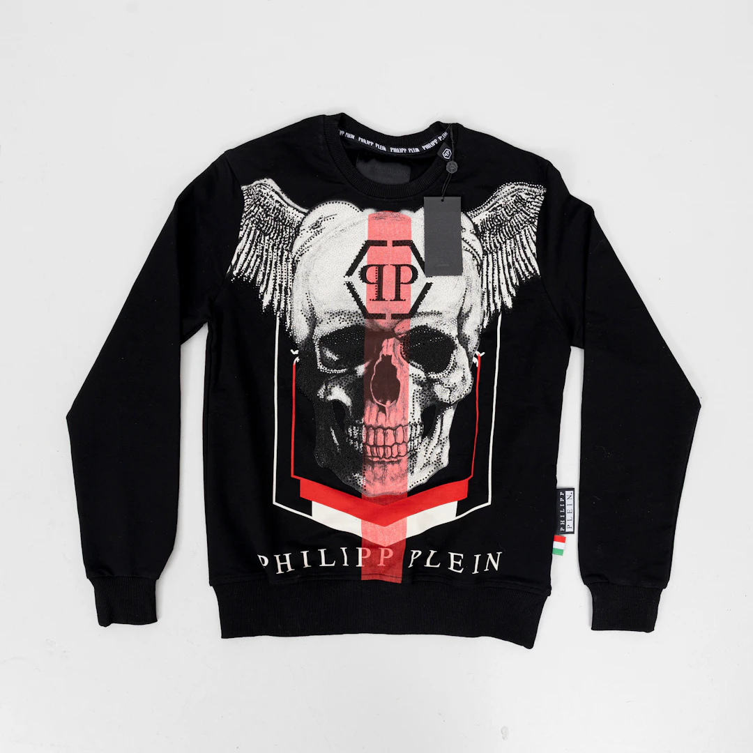 PHILIPP PLEIN. Tröja, herr, storlek S, "Shake-S Collection" 2025.