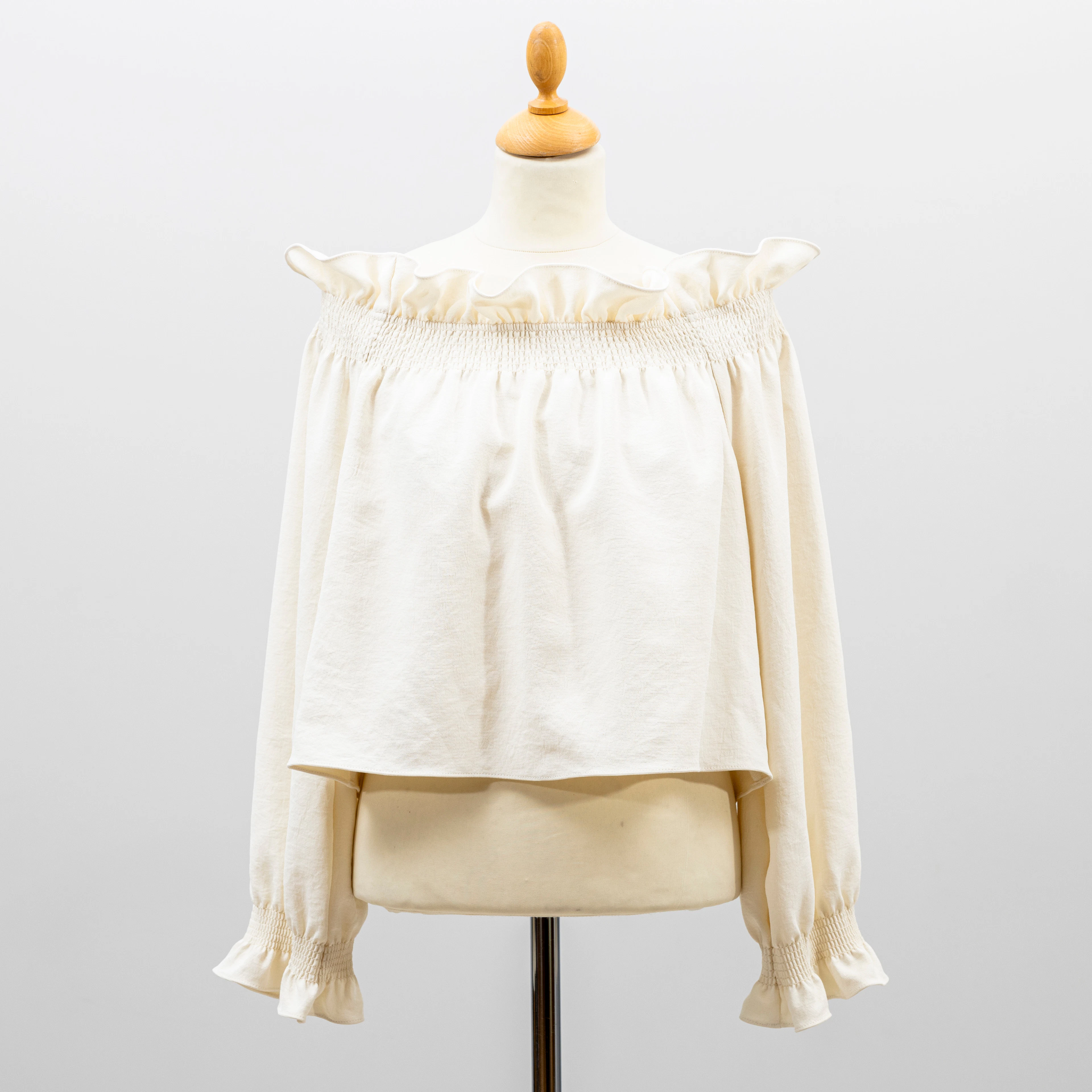 DIANE VON FURSTENBERG. Topp, DVF Georgie Top, storlek Medium.