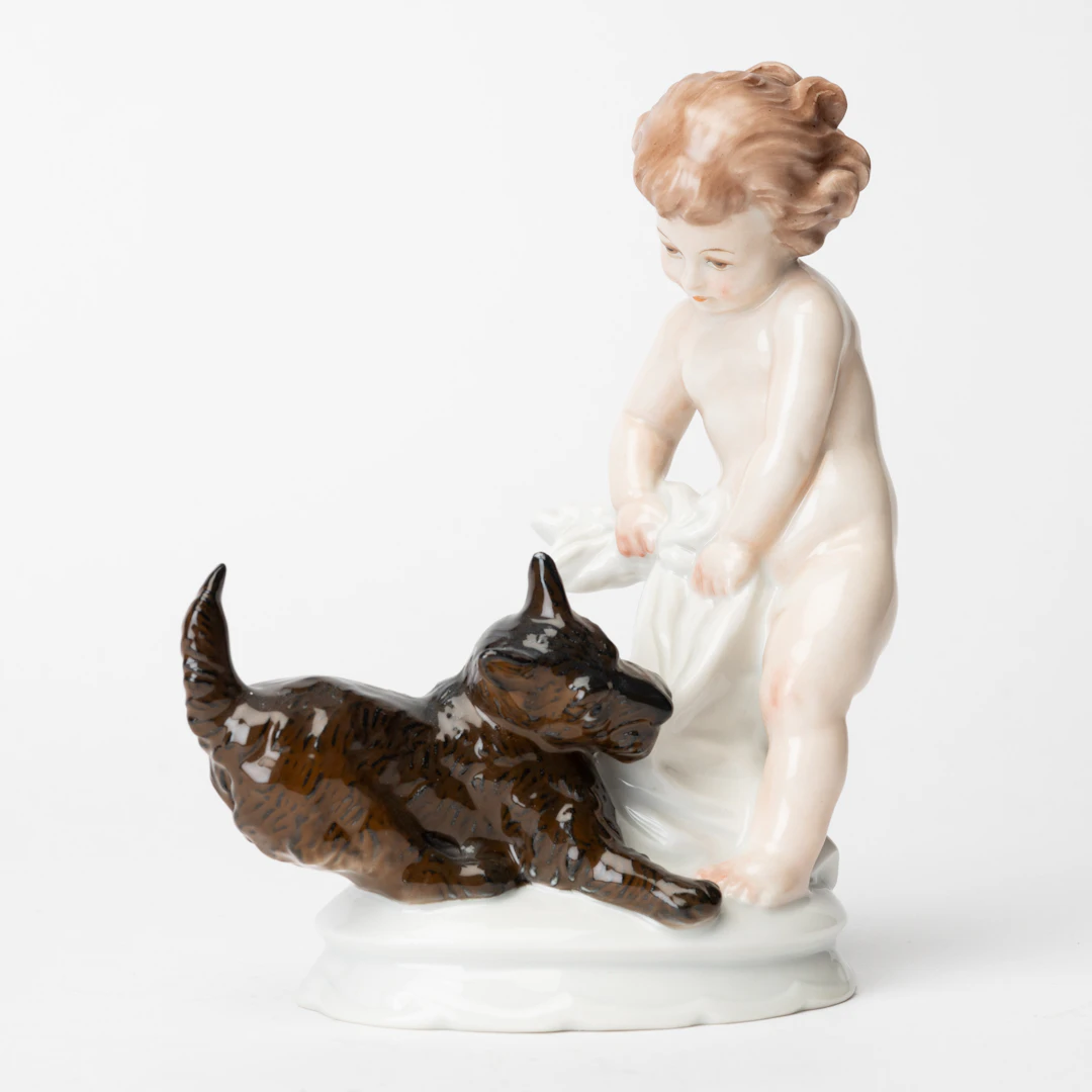 MAX HERMANN FRITZ. porslinfigurin no 496, Rosenthal.