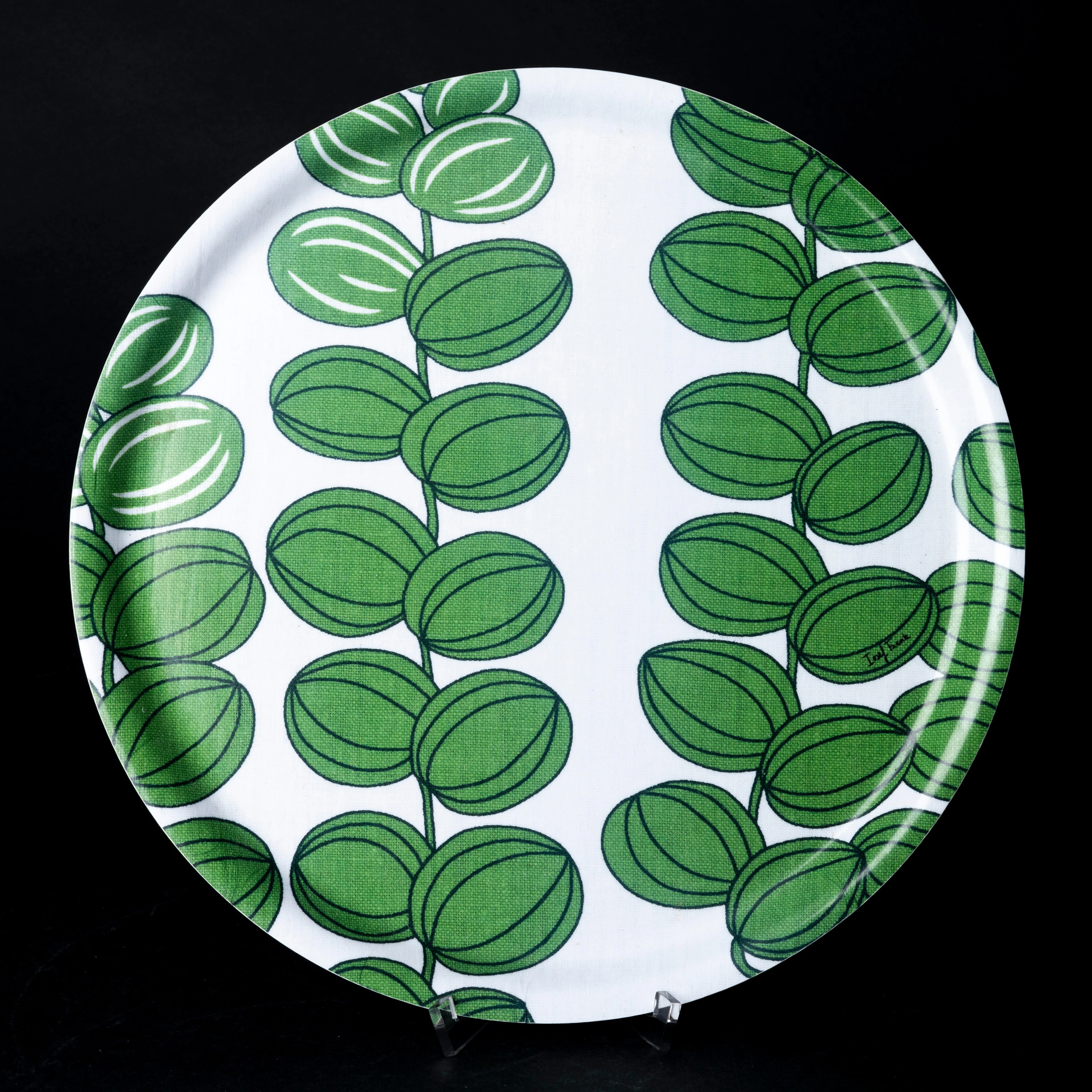JOSEF FRANK. Bricka, "Celotocaulis", Firma Svenskt Tenn.