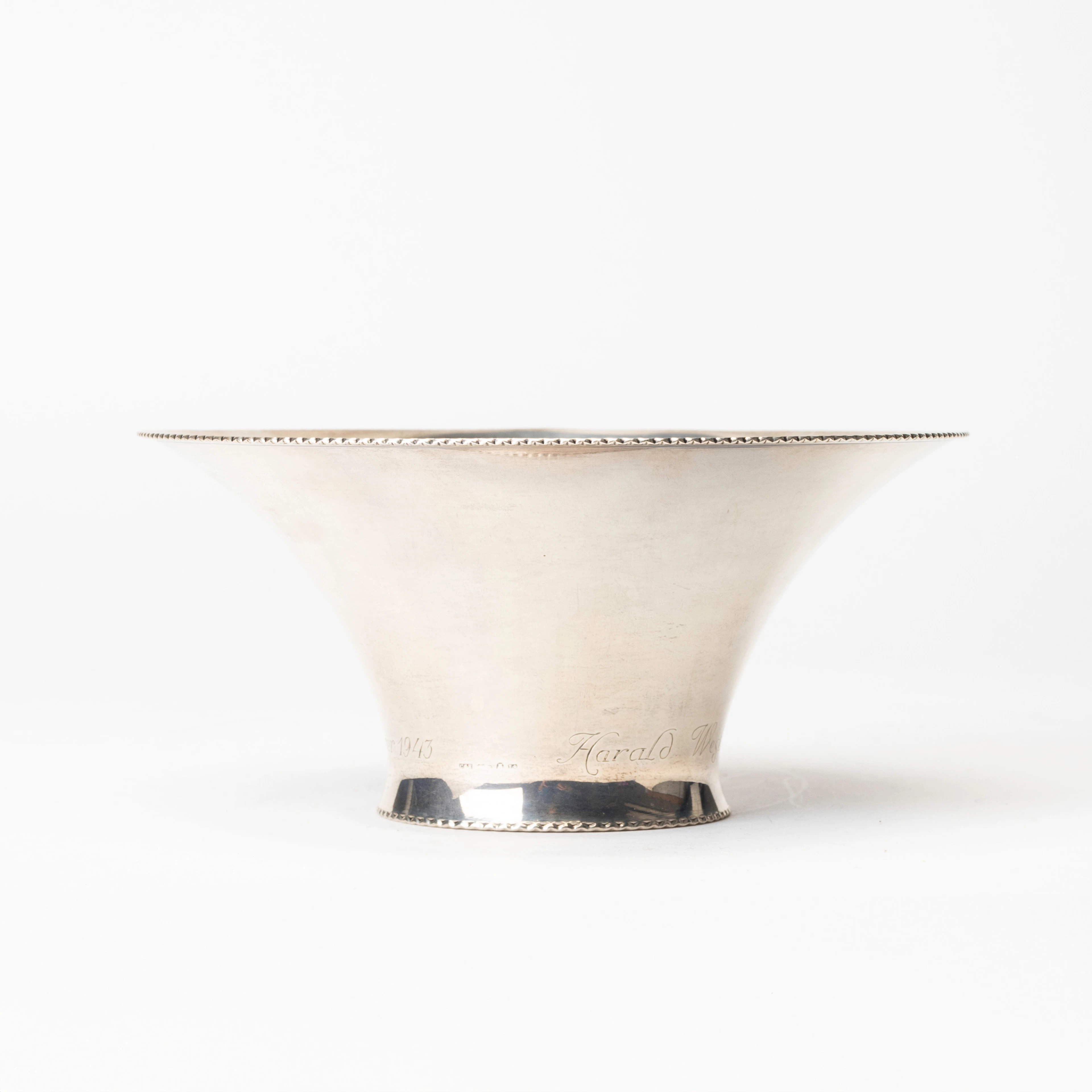 SKÅL, silver, CG Hallberg, 1937.