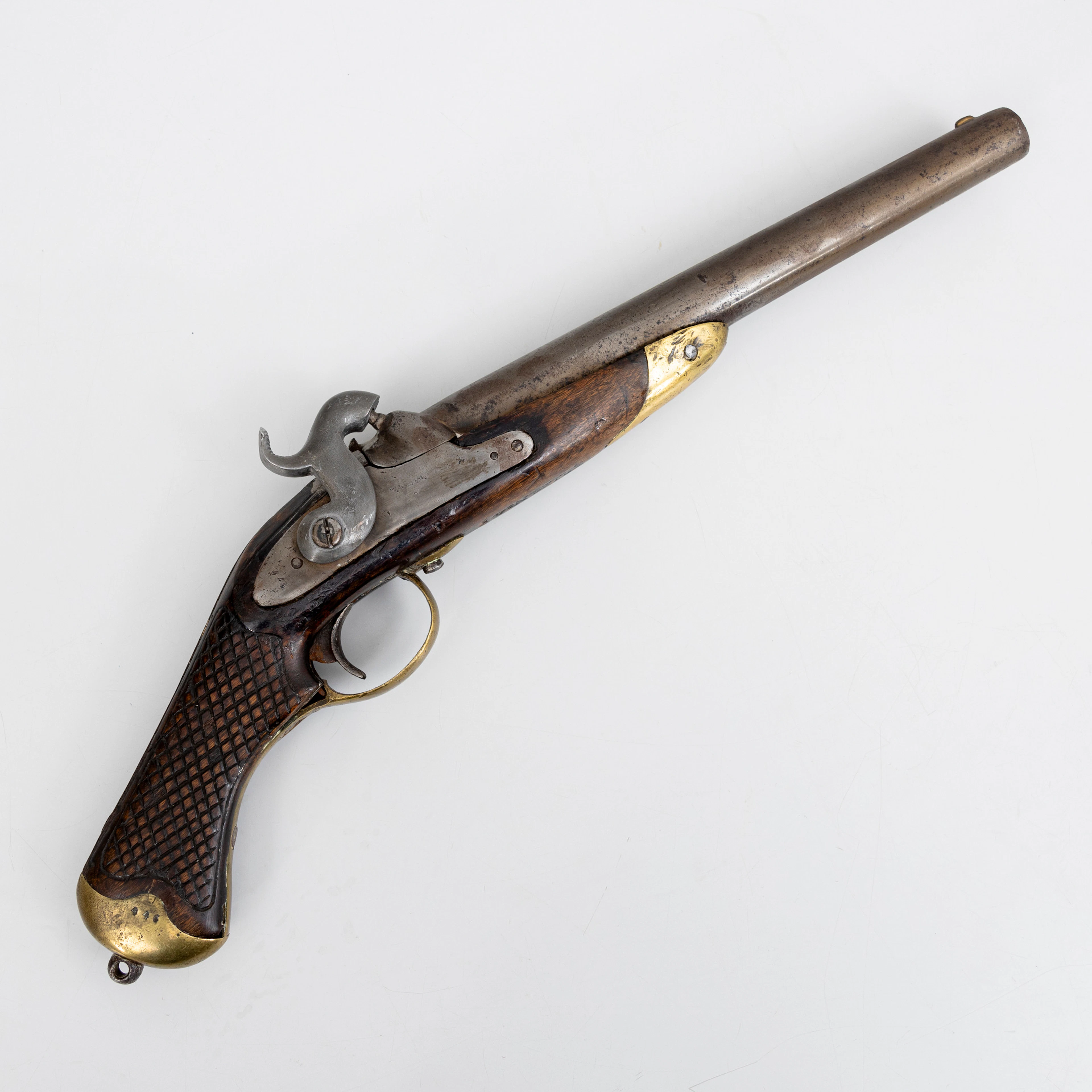 SLAGLÅSPISTOL, flankör, m/1850.