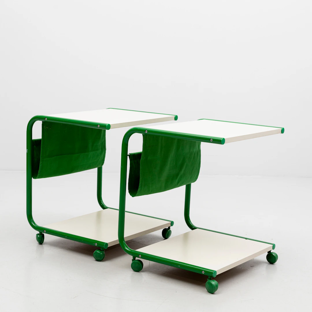 TOMAS JELINEK. Sängbord, 2 st "Strajk". IKEA.