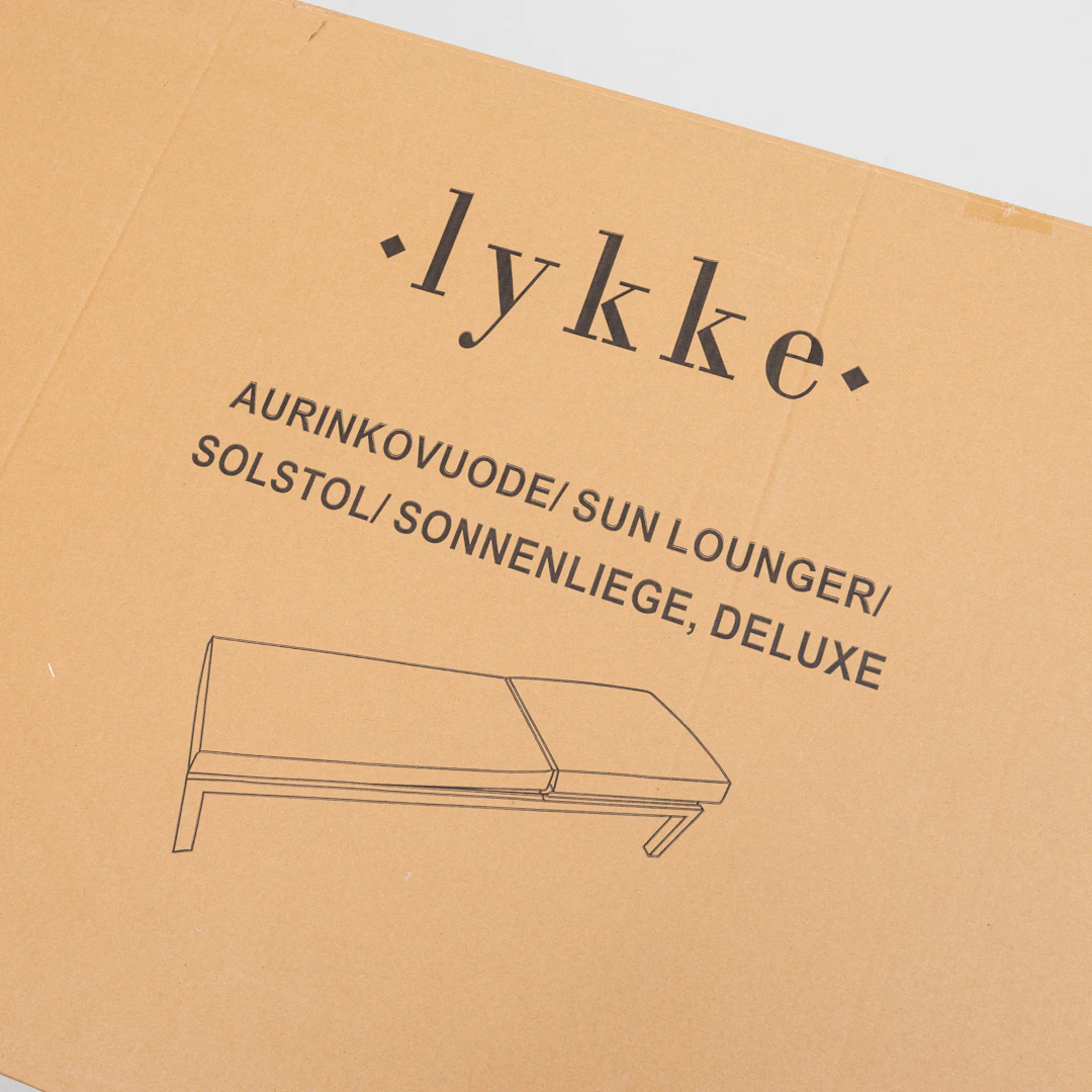 SOLSÄNGAR, ett par, "Deluxe", Lykke.
