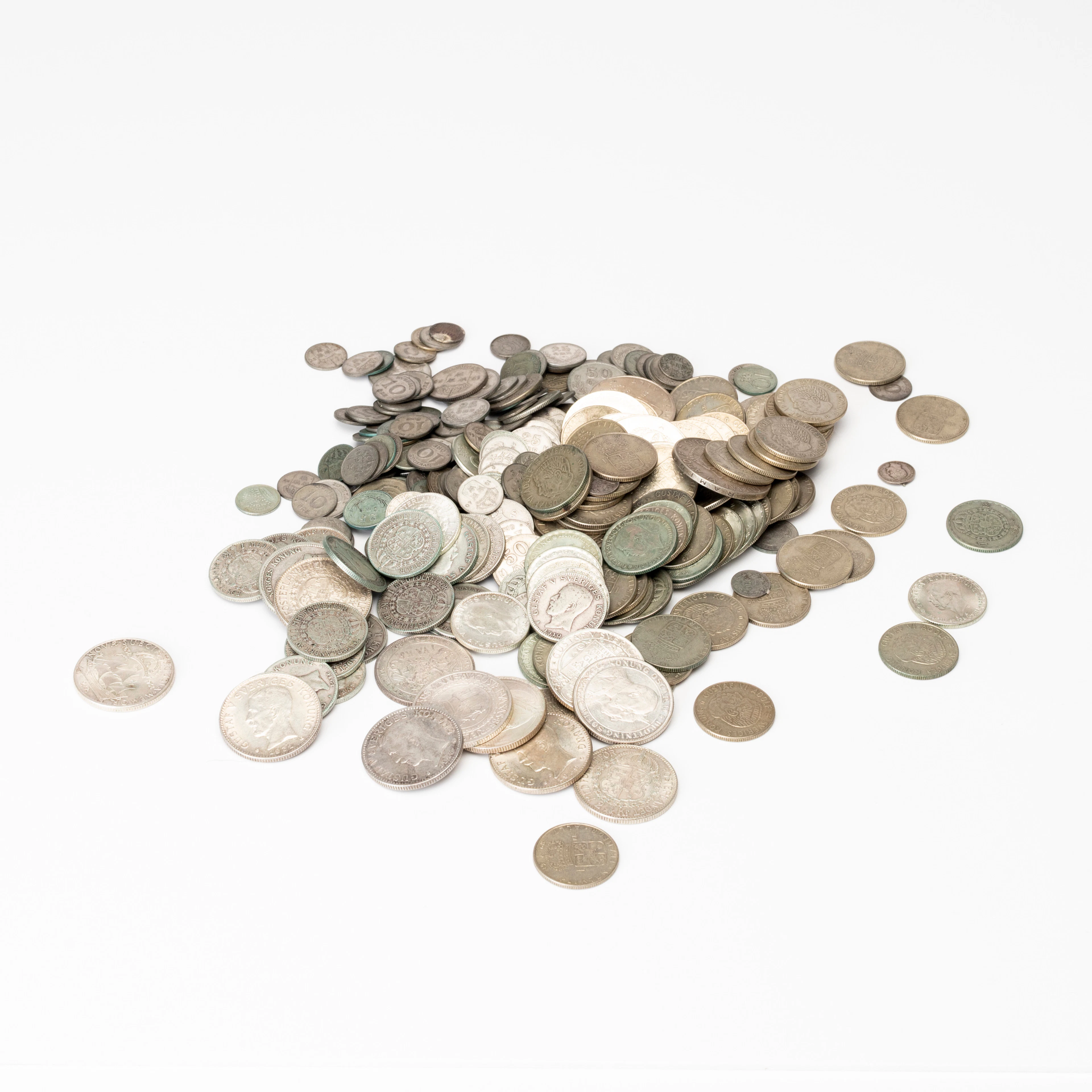 MYNT, silver 40-80 %, Sverige.