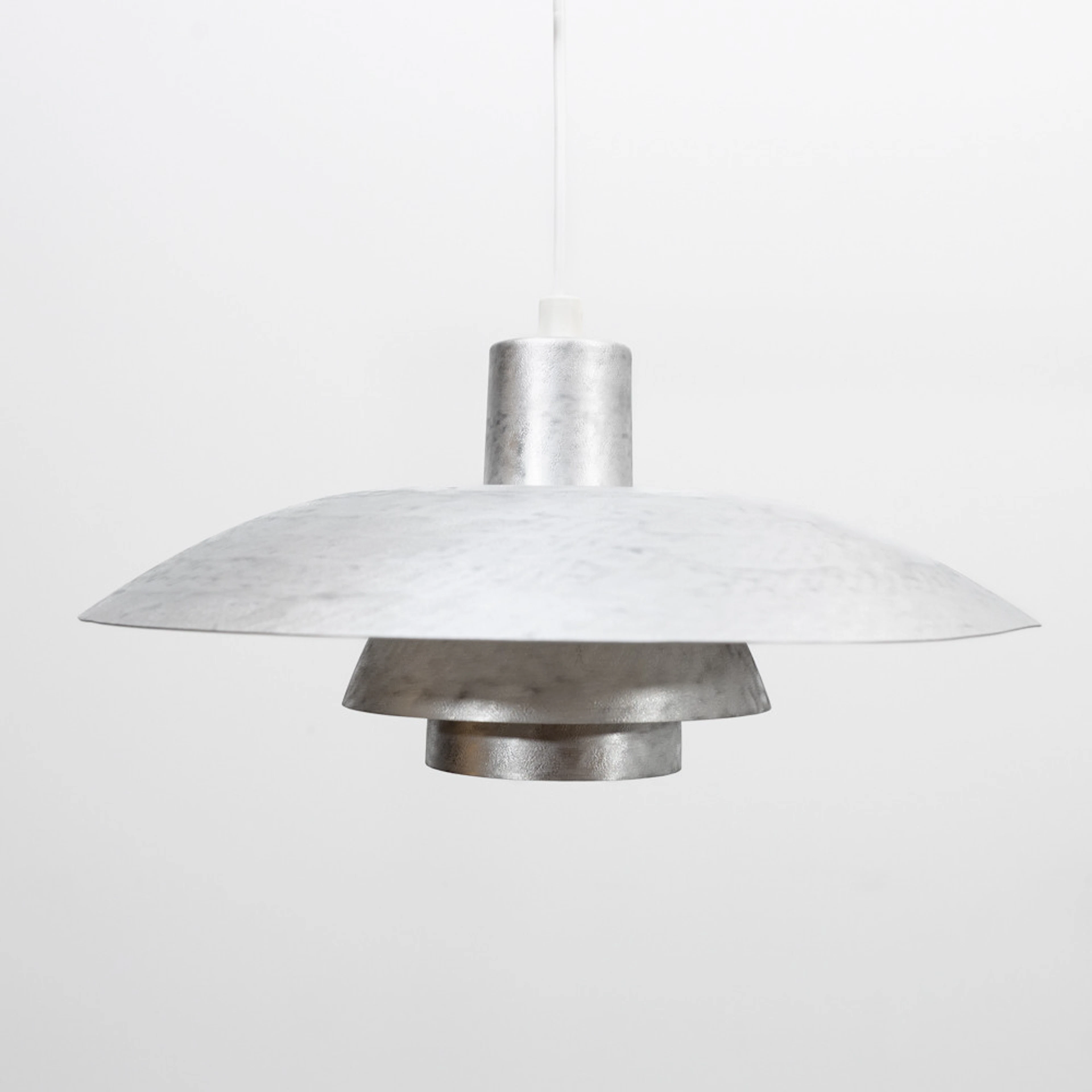 POUL HENNINGSEN. Taklampa/Pendel, aluminium, PH4/3, för Louis Poulsen