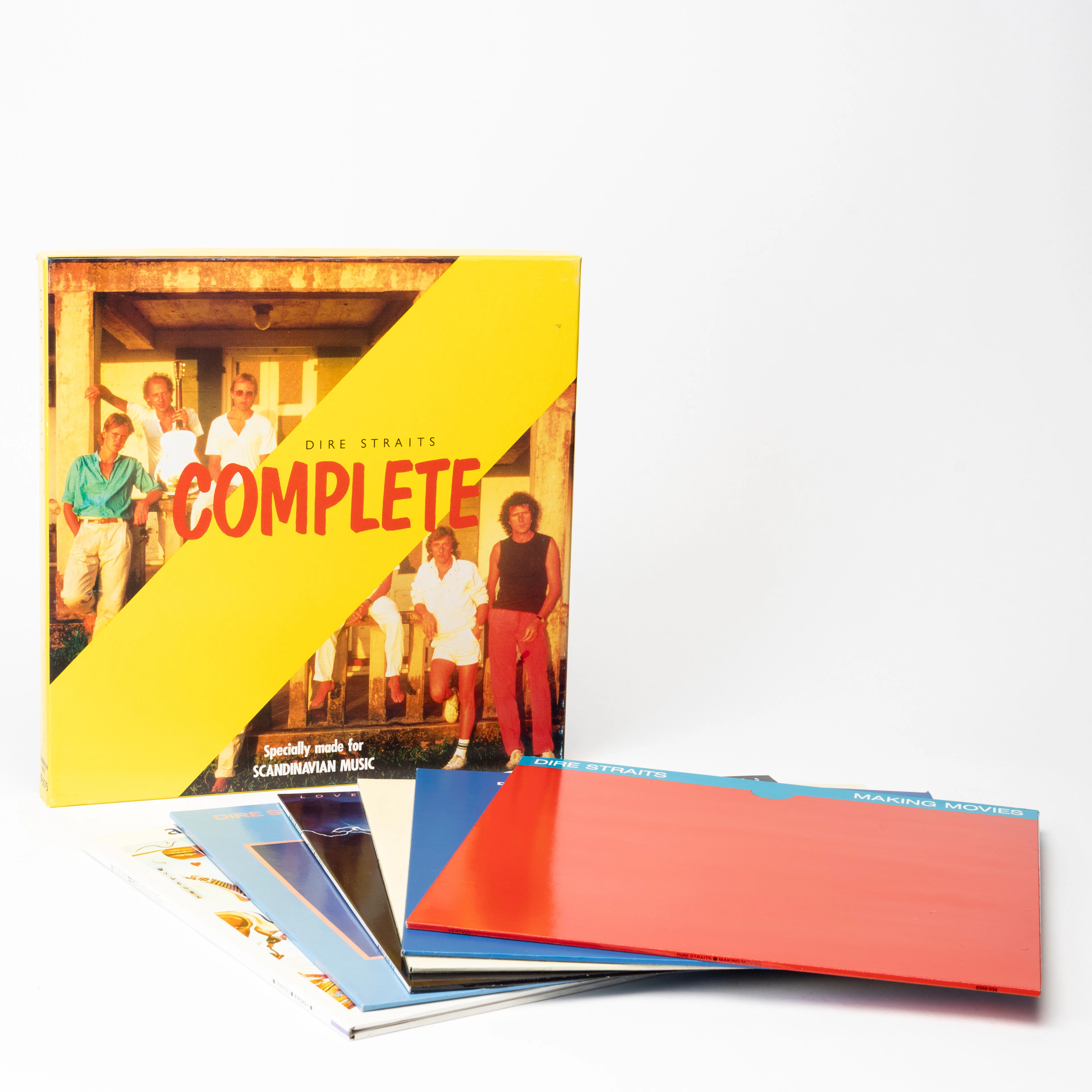 DIRE STRAITS, "Complete", samlingsbox, för Scandinavian Music.