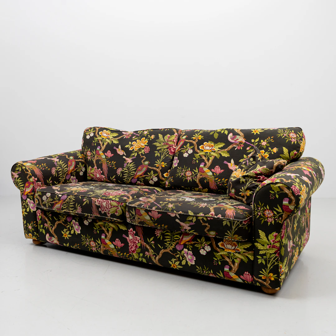 SOFFA, 3-sits, textilklädd, 1900-talets senare del.