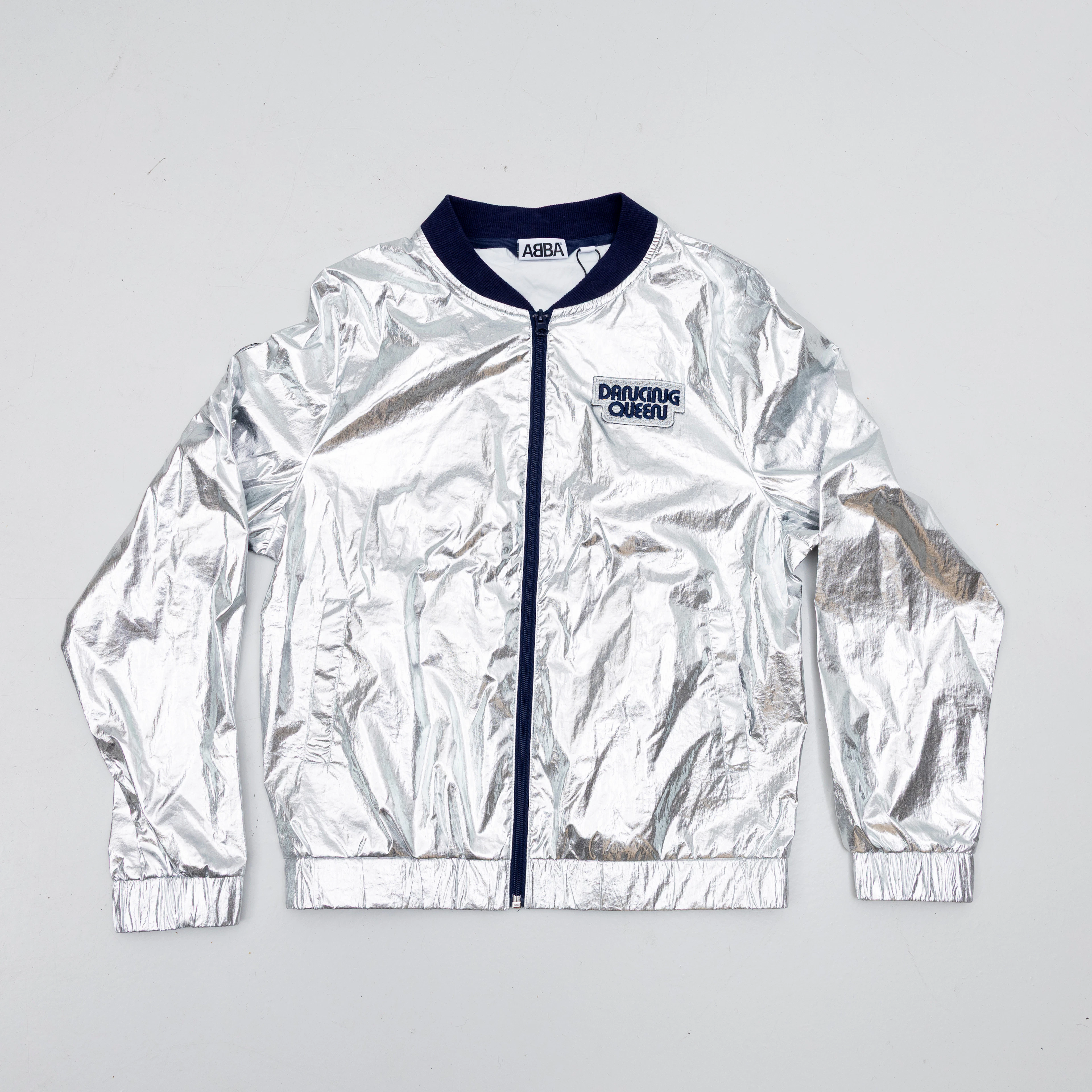 JACKA, "Dancing Queen Disco Bomber", silver, ABBA, the Museum, strl. S.