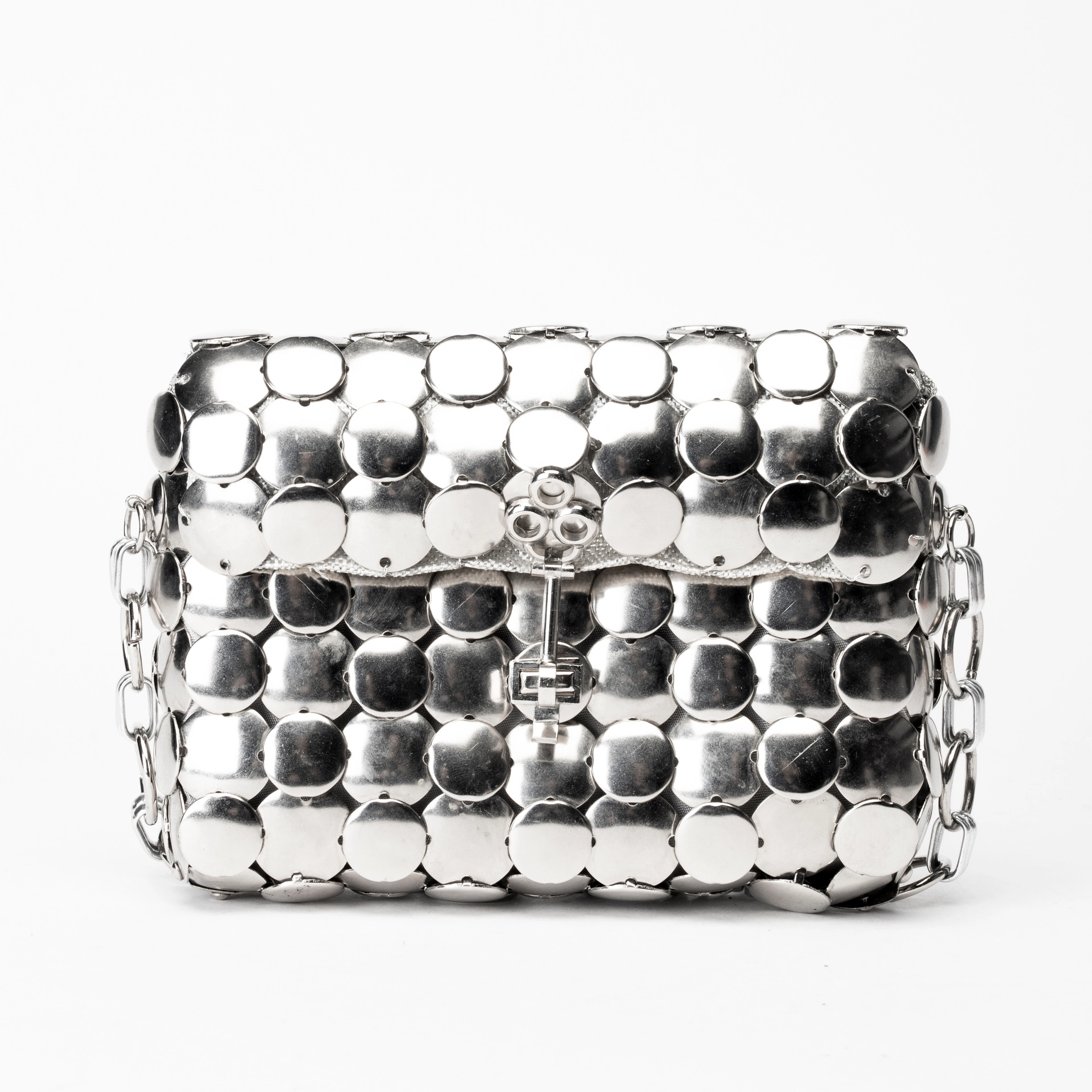 PACO RABANNE SPANIEN (1934-2023). Handväska, metall, Paris, Frankrike