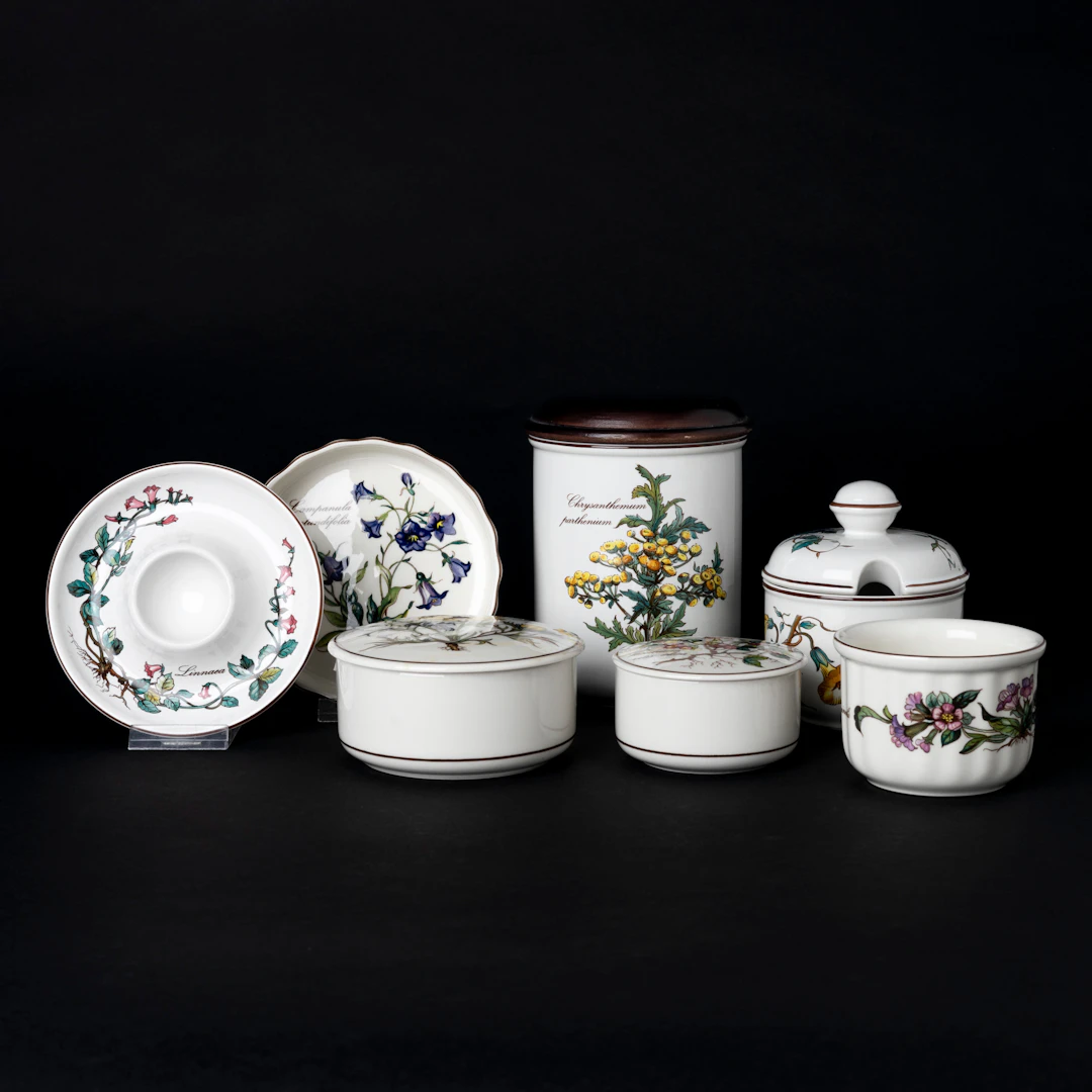 SERVISDELAR, 25 delar, porslin, "Botanica", Villeroy & Boch.