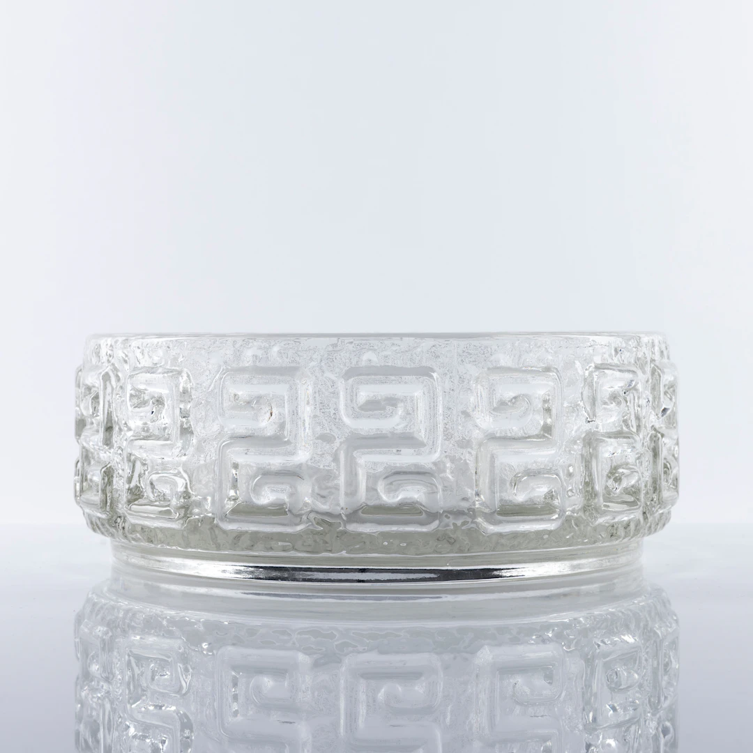 TAMARA ALADIN. Skål, glas, Riihimäen Lasi, 1900-talets andra hälft.
