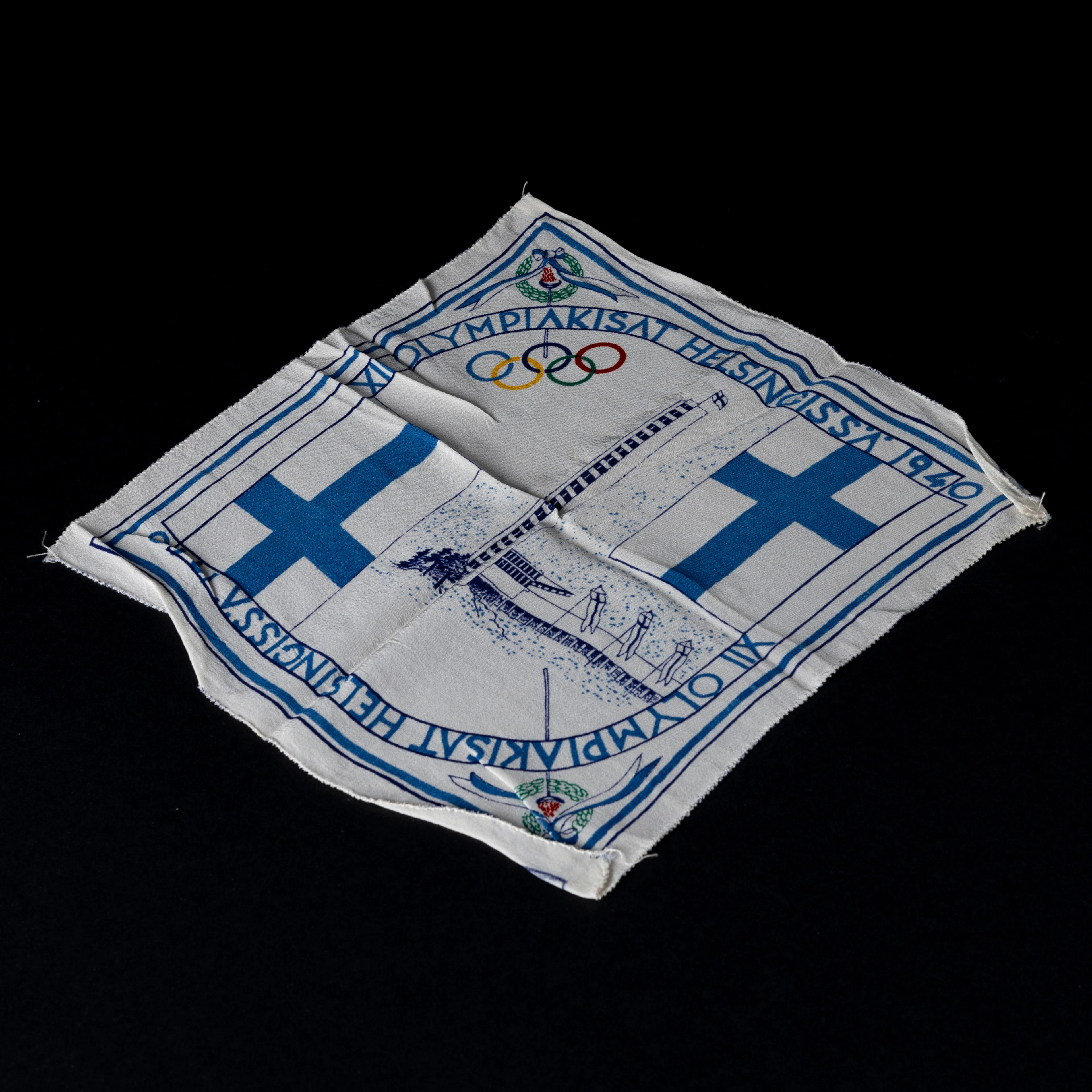 ÄSDUK, tyg, XII, Olympiakisat Helsingissä, 1940.