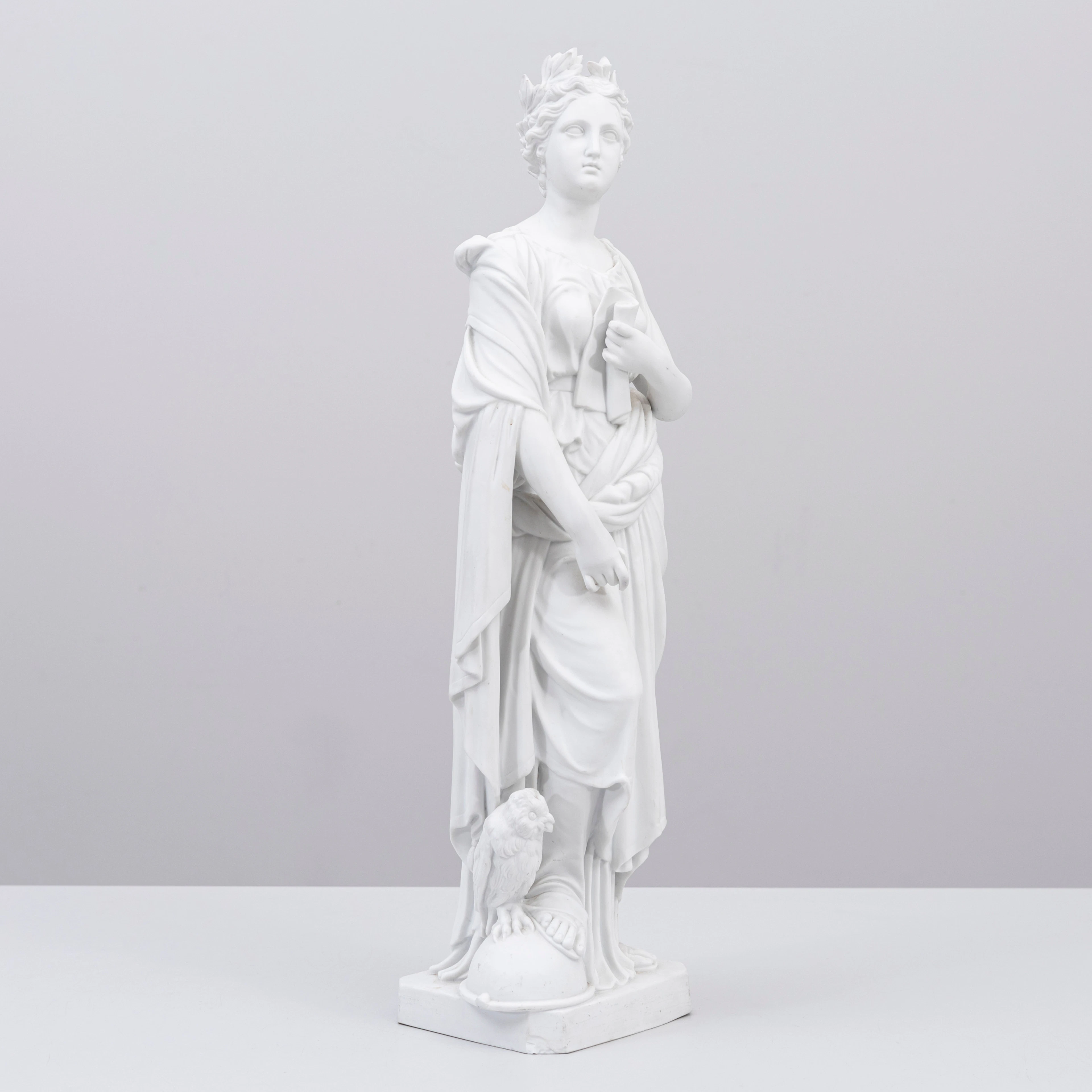 SKULPTUR, parian, Minerva, (visdomens och den strategiska krigskonstens