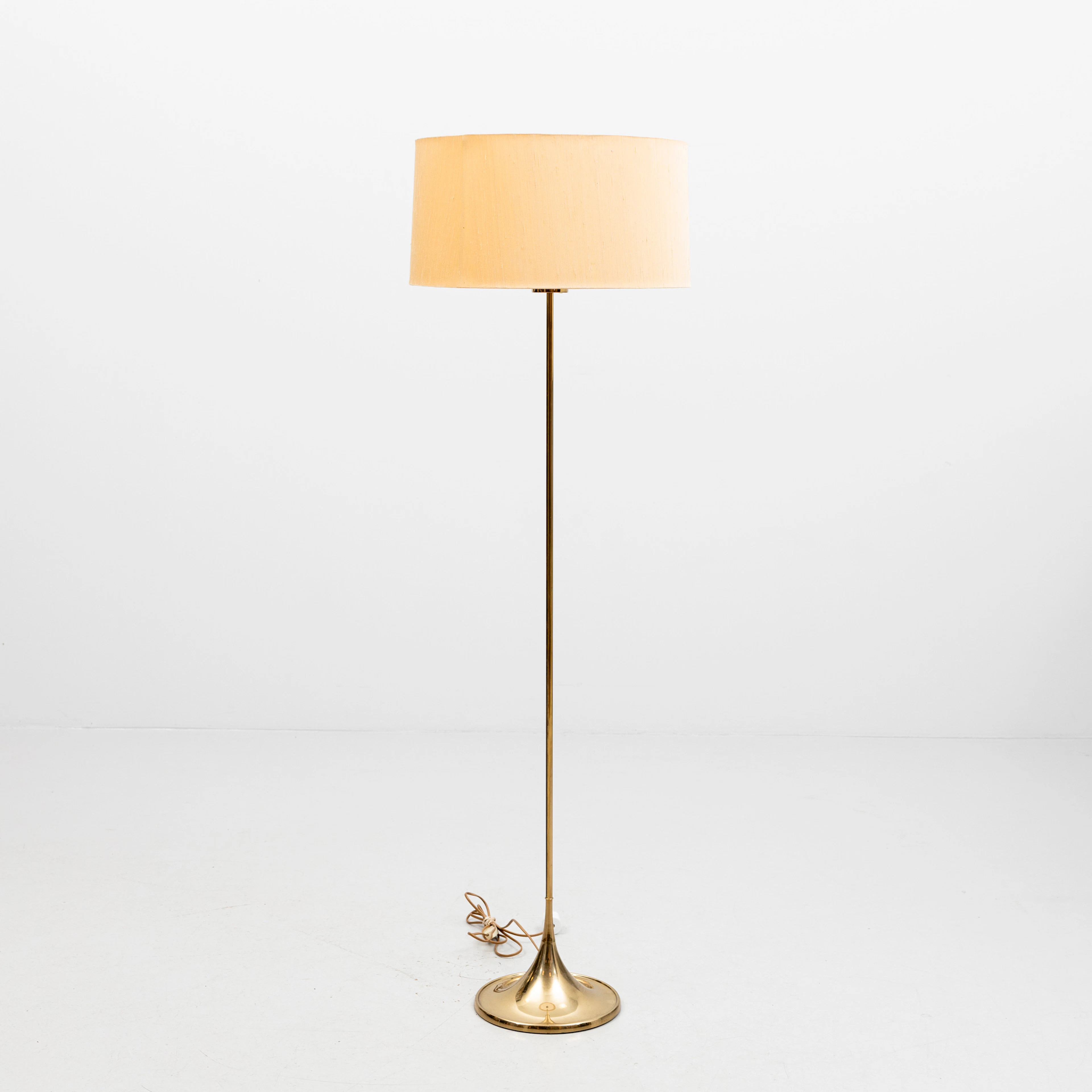BERGBOM, golvlampa, mässing, G-024/G-026, 1900-tal.