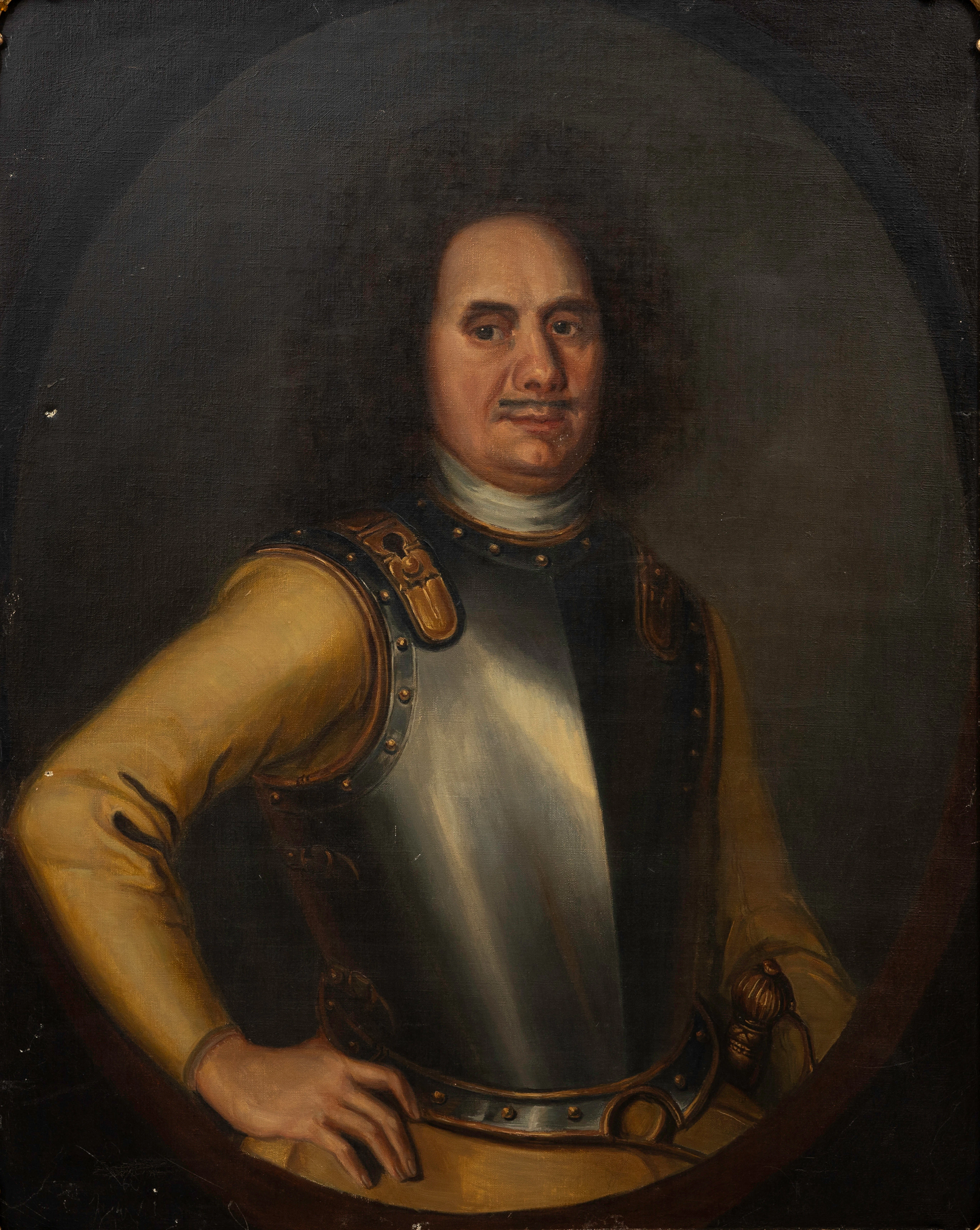 OKÄND KONSTNÄR. Mansporträtt, Anders Reuterswärd (Hof), stamfader
