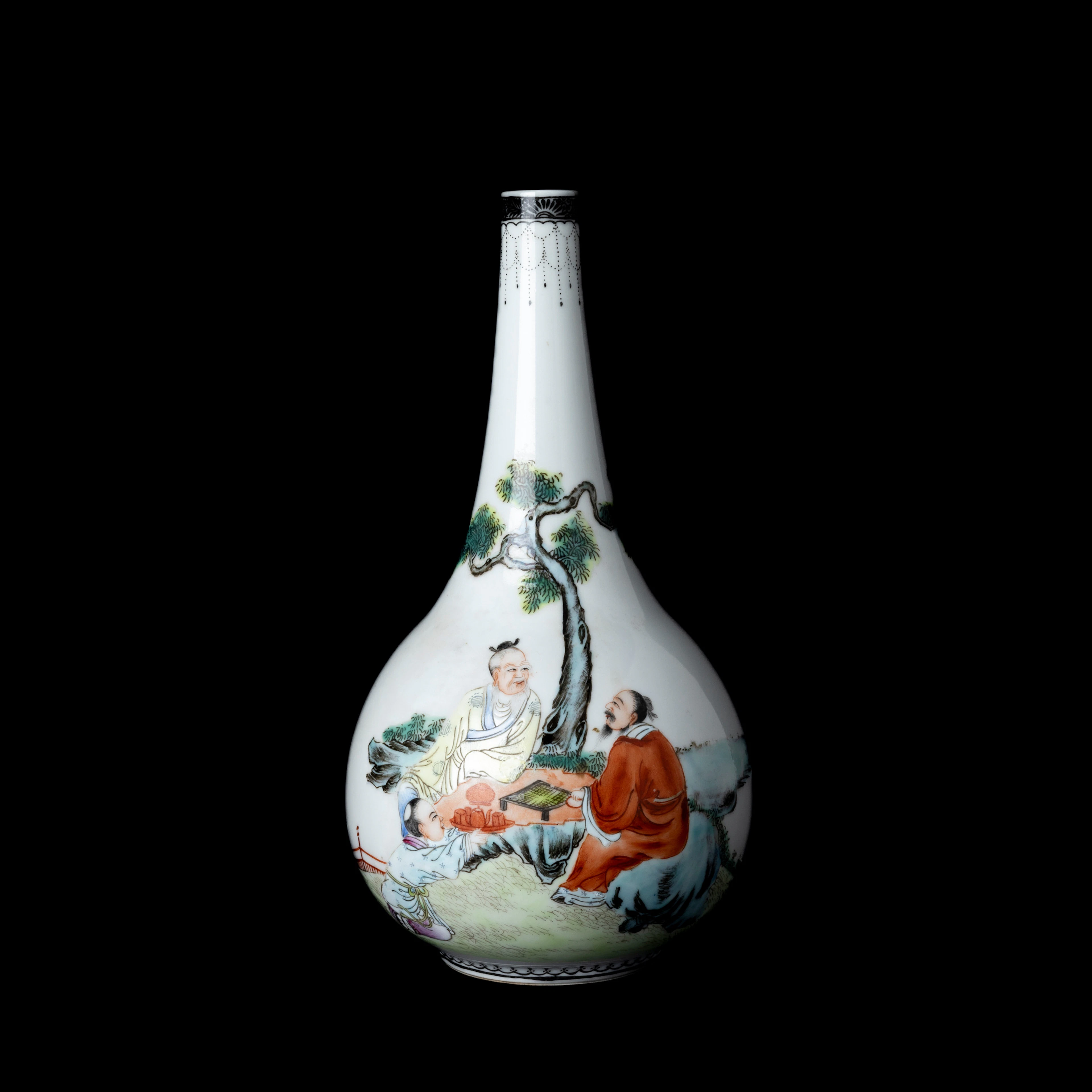 VAS, porslin, kina, 1900-talets mitt.