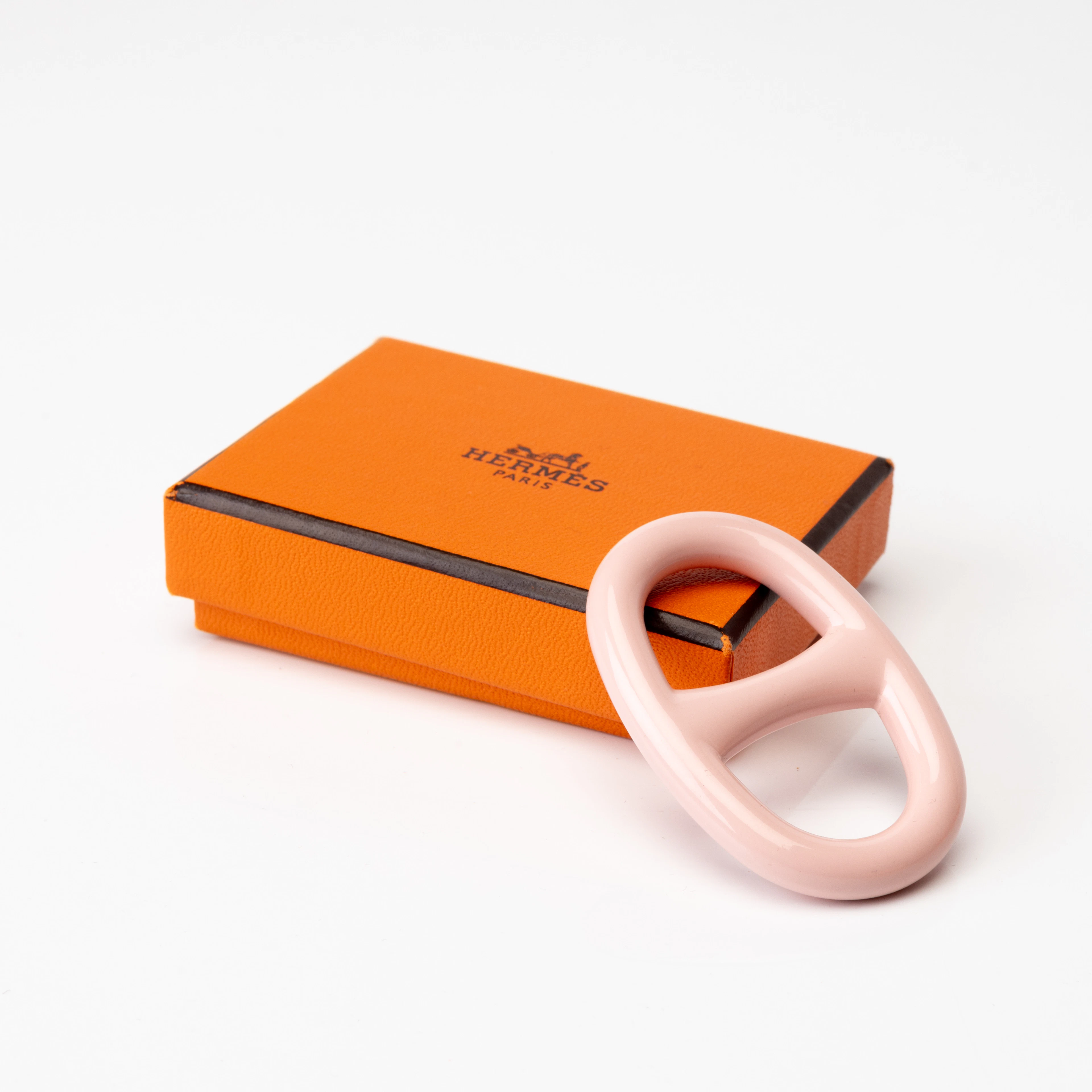 HERMÈS. Scarfring, "Hermès scarf ring Chaine d'Ancre".
