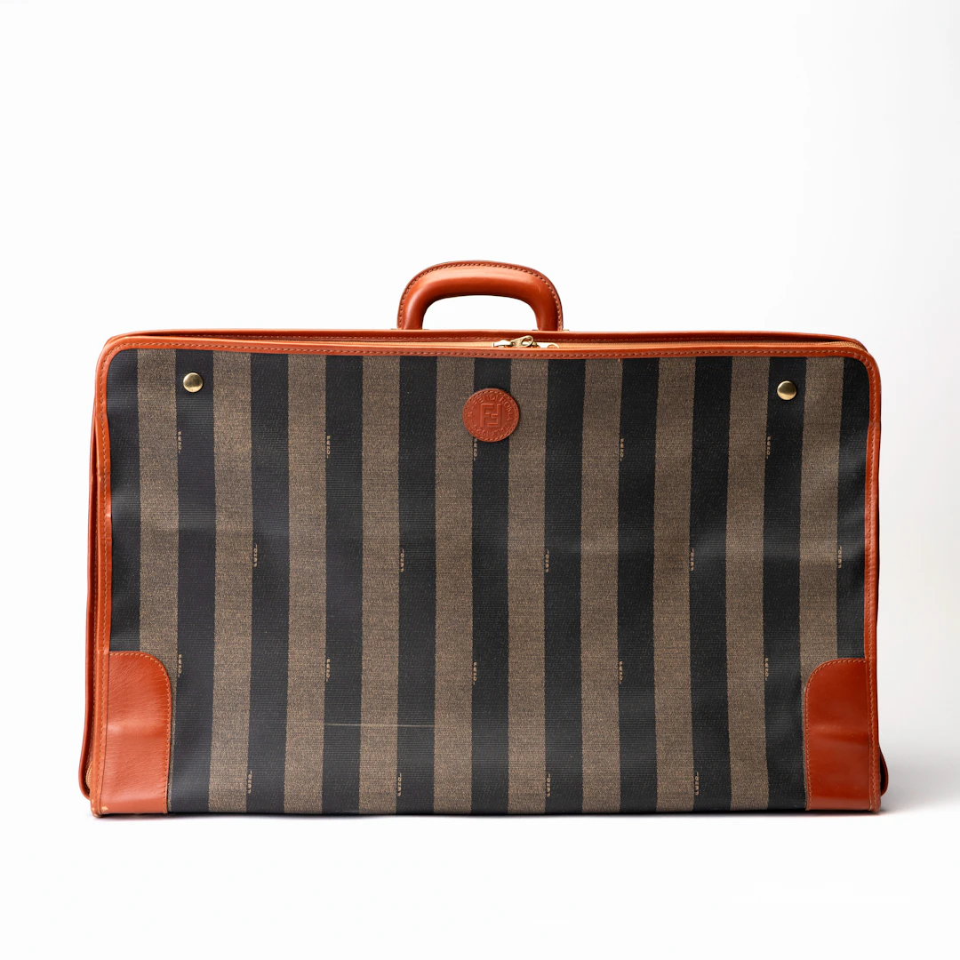 FENDI. Resväska, "Fendi Pequin Soft Suitcase".