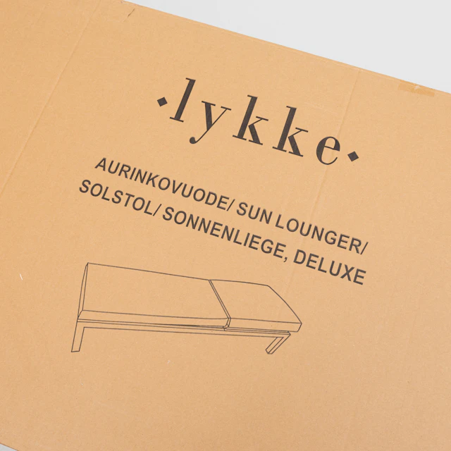 SOLSÄNGAR, ett par, "Deluxe", Lykke.