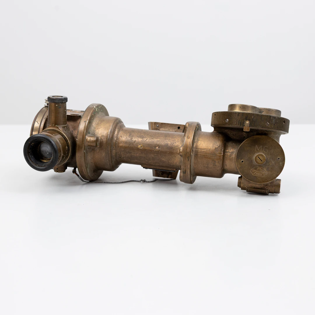 PERISKOP, mässing, MG, SOM (société d'optique ) Paris.