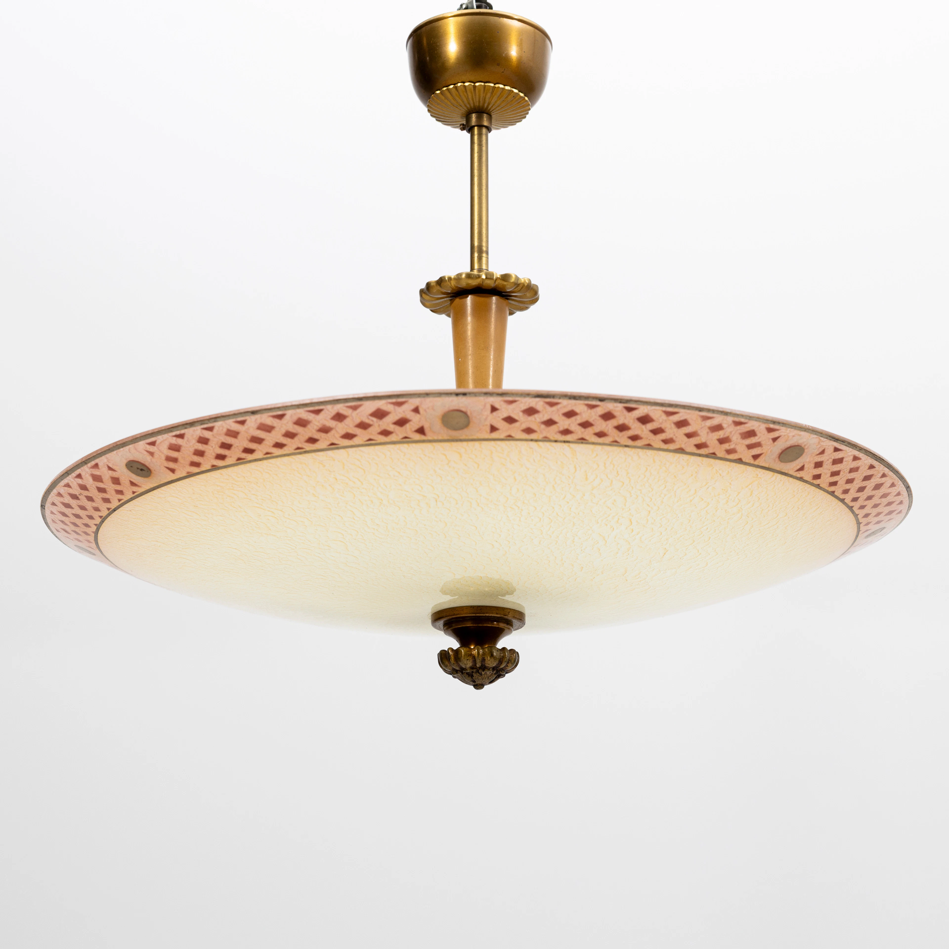 TAKPLAFOND, glas och plast, 1930-tal.