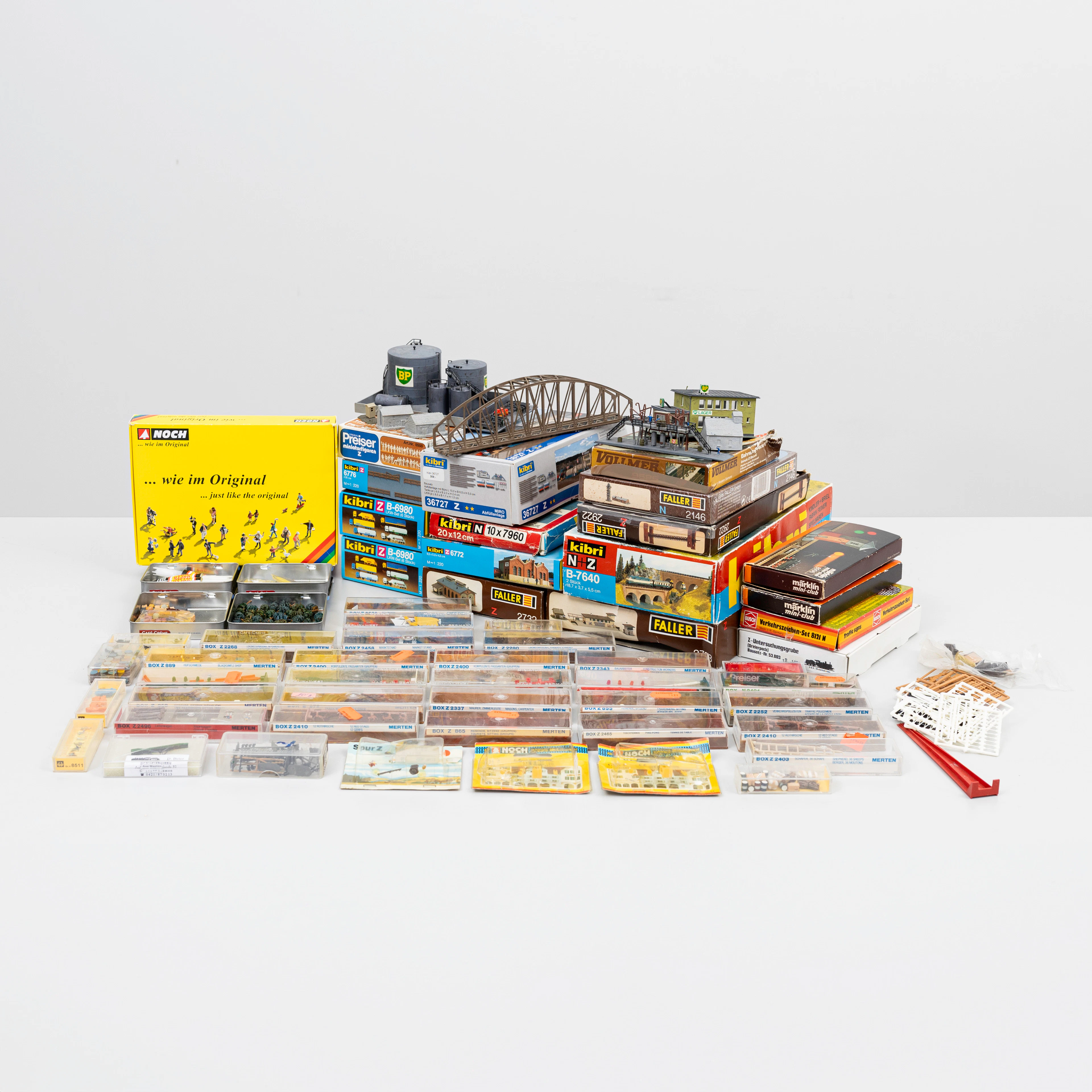 MÄRKLIN mini-club, och passande andra tillverkare, tillbehör.