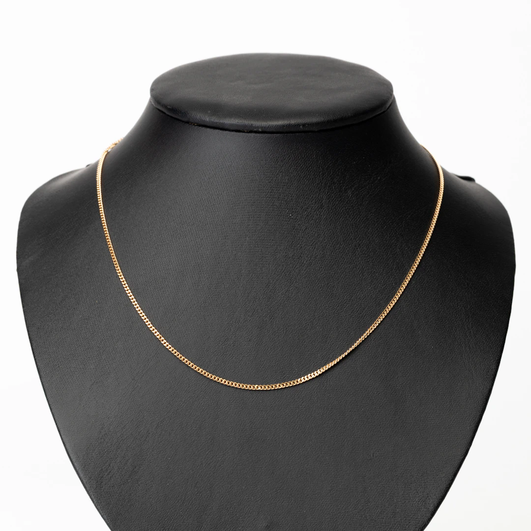 HALSKEDJA, 18k guld, GFAB.
